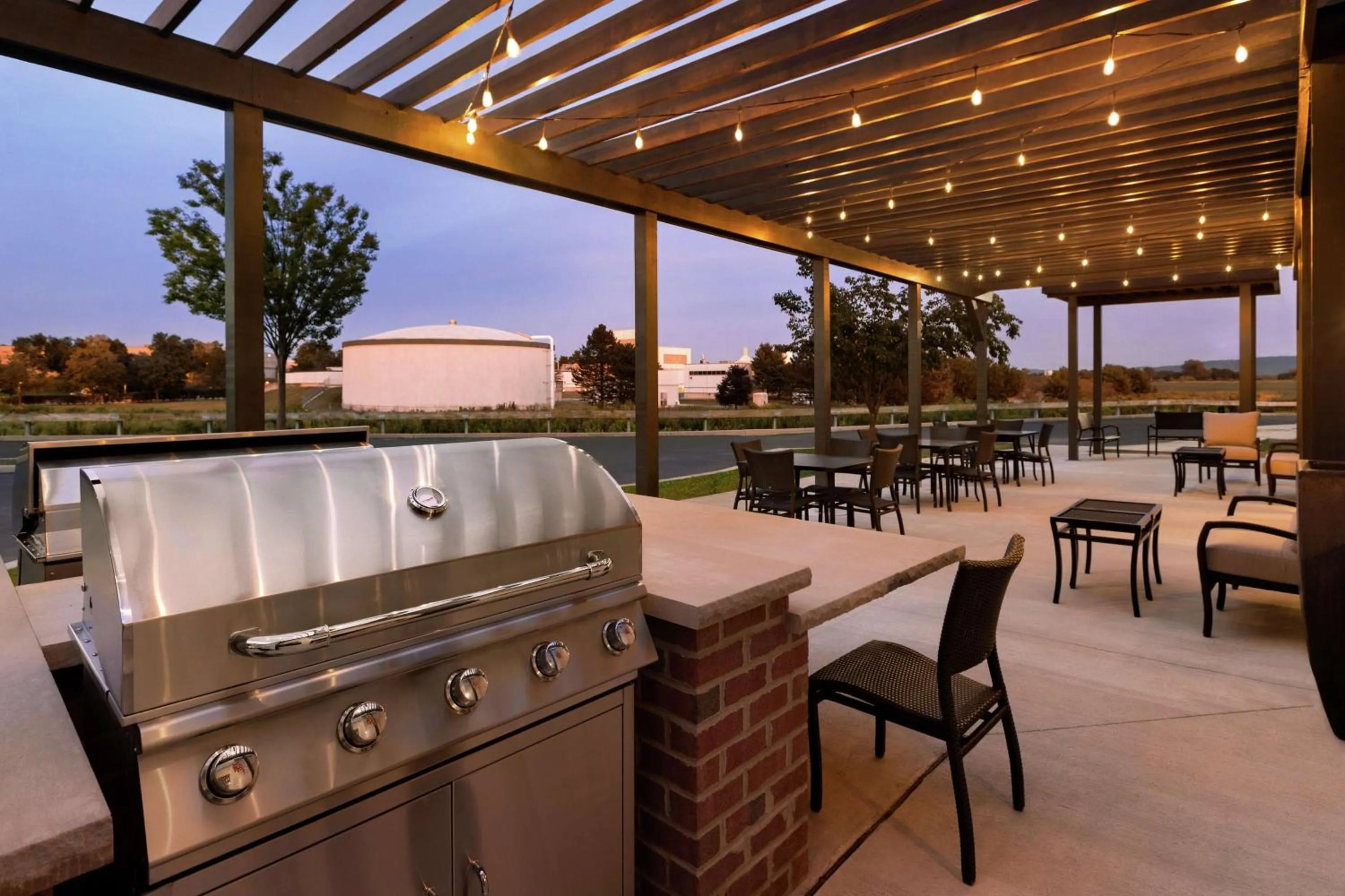 Patio in Homewood Suites by Hilton Allentown-West/Fogelsville