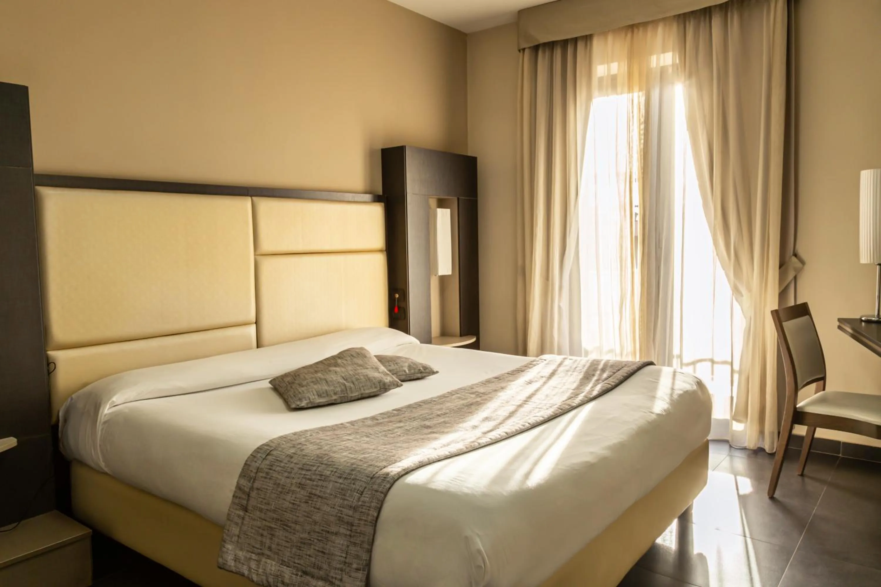 Bed in Hotel Premiere