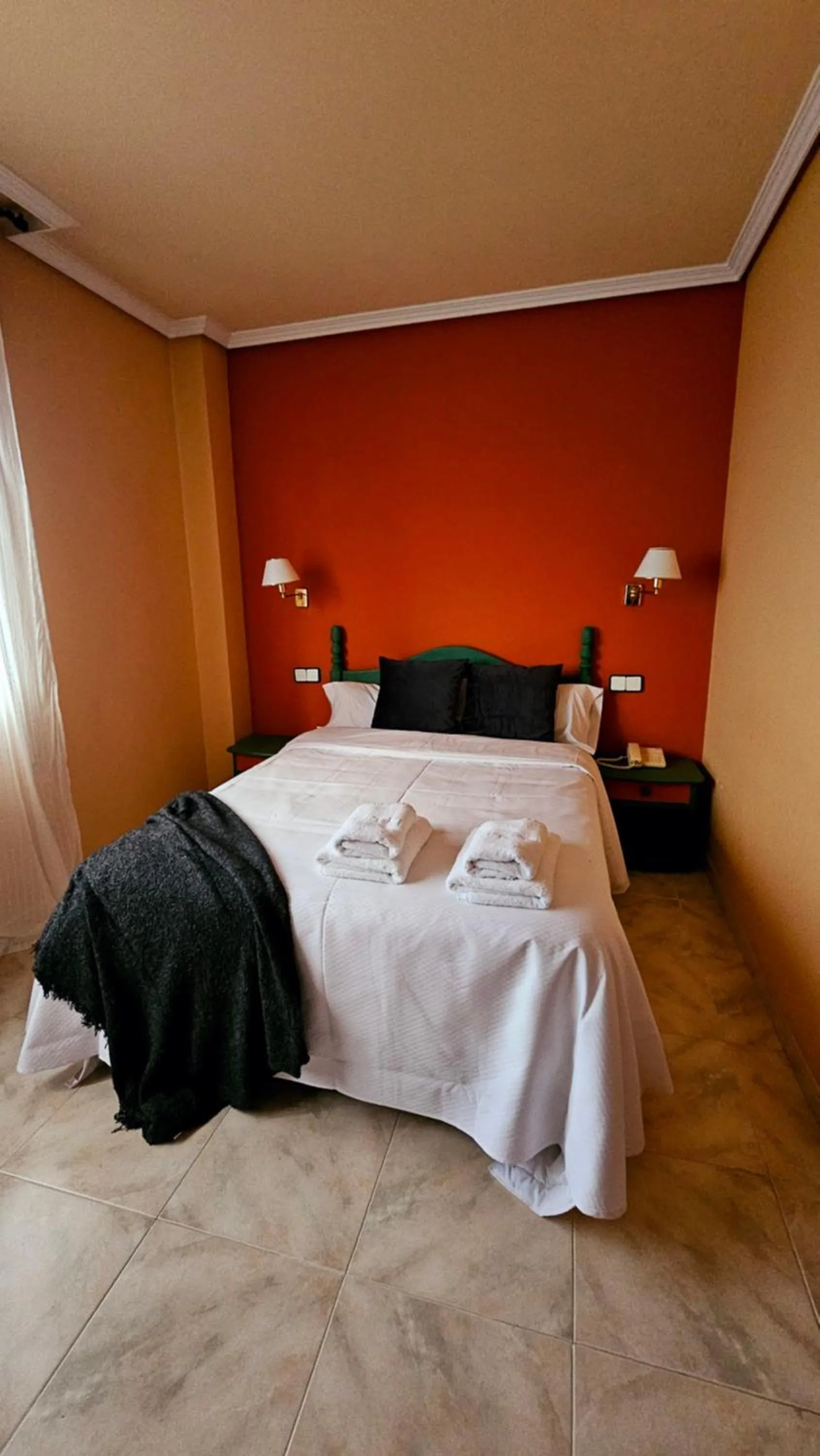 Bed in Hotel Mataleñas