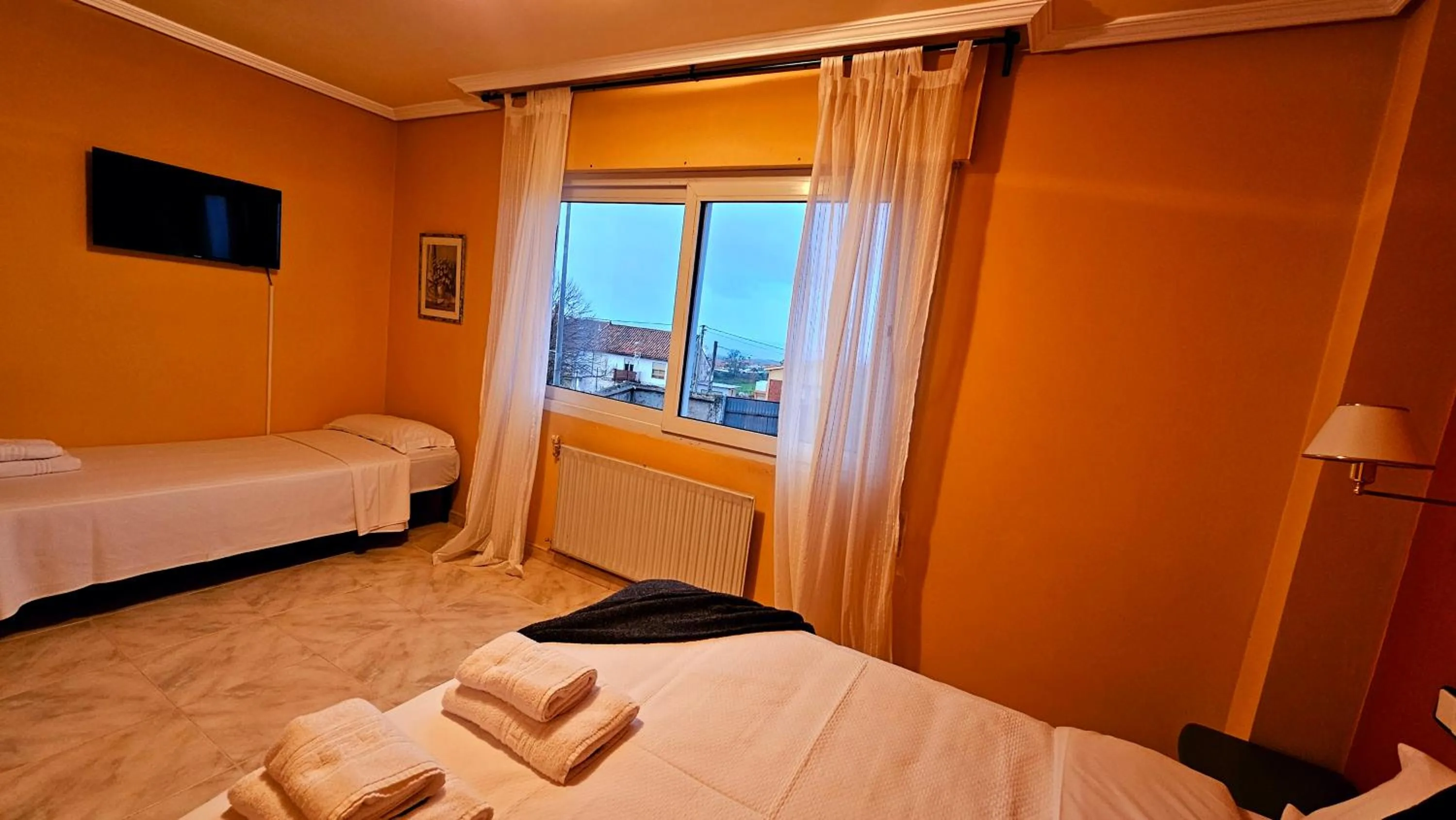 Bed in Hotel Mataleñas