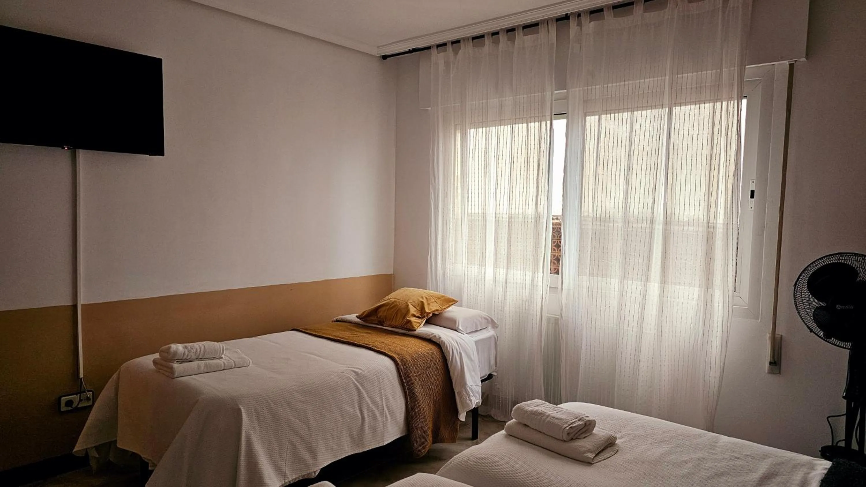 Bed in Hotel Mataleñas