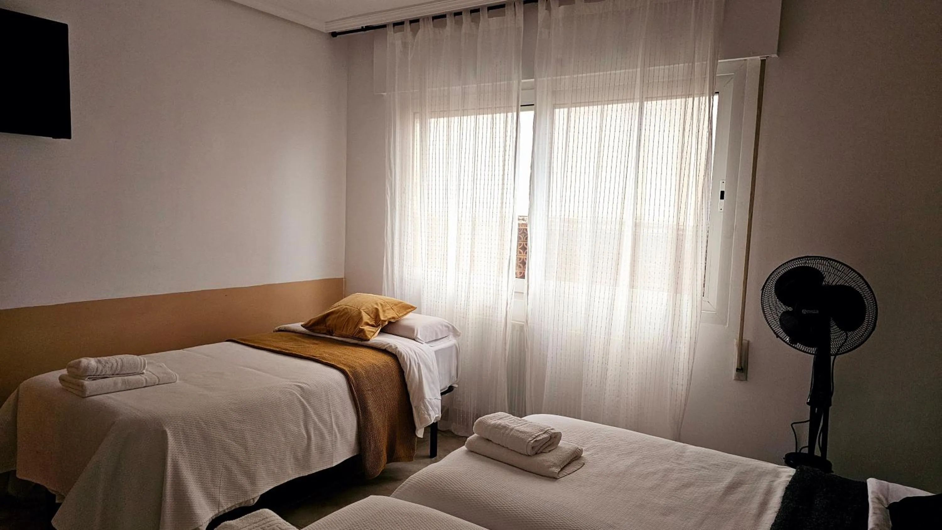 Bed in Hotel Mataleñas