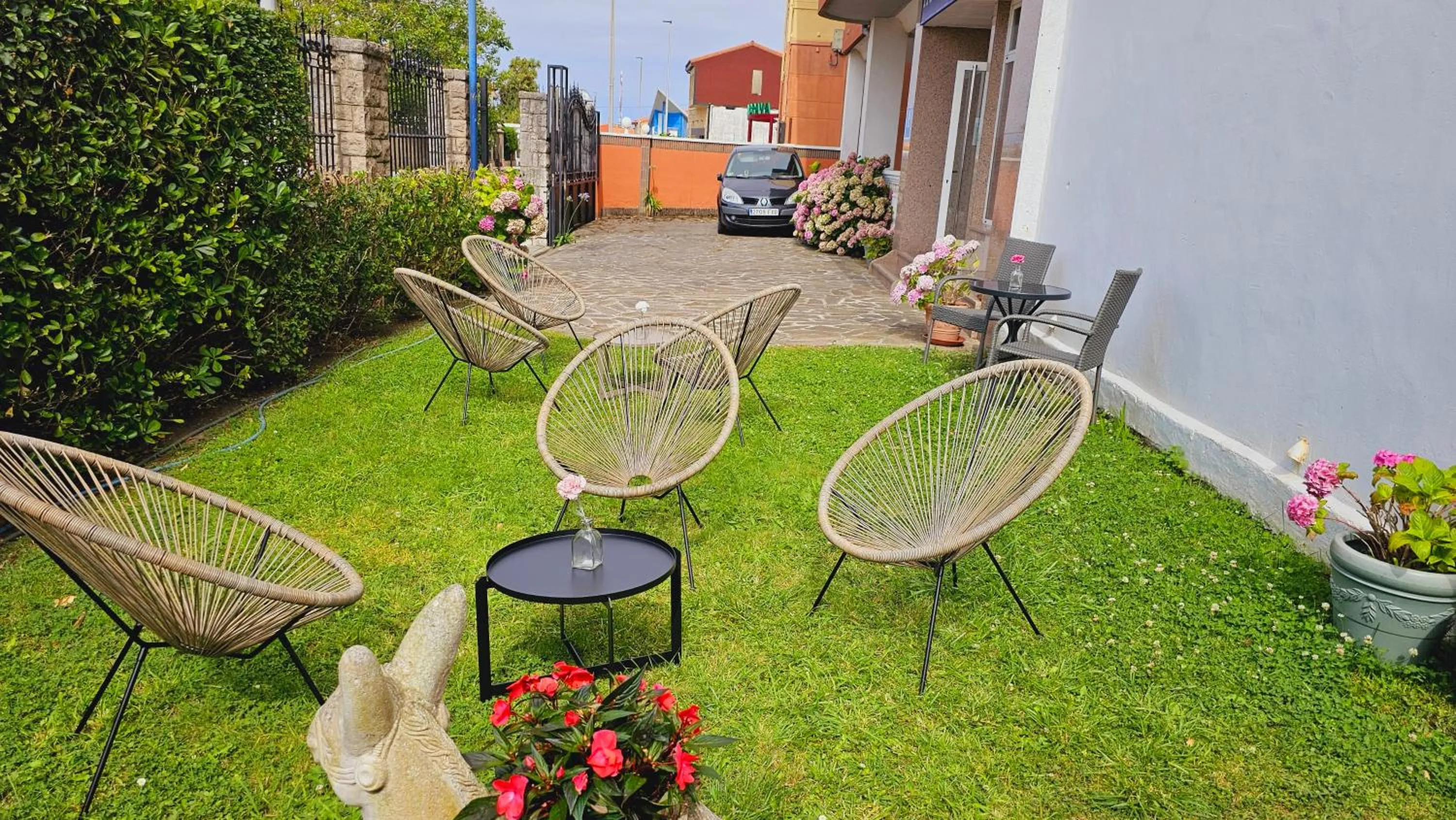Garden in Hotel Mataleñas