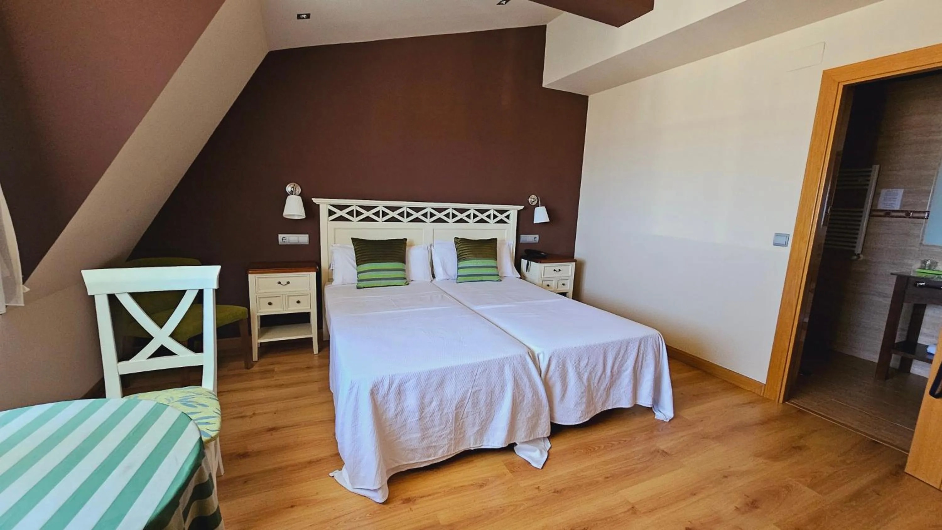 Bed in Hotel Mataleñas