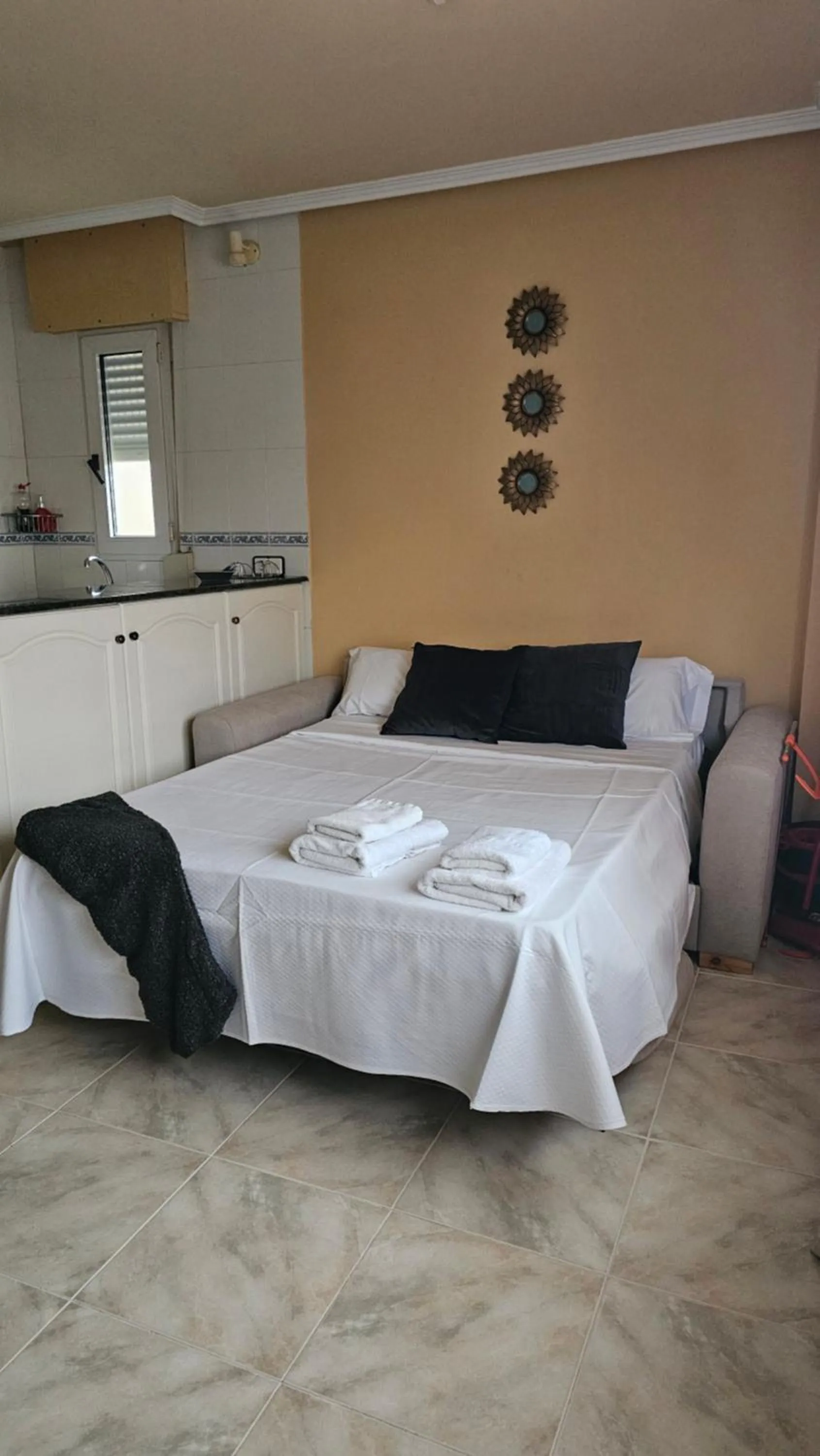 Bed in Hotel Mataleñas