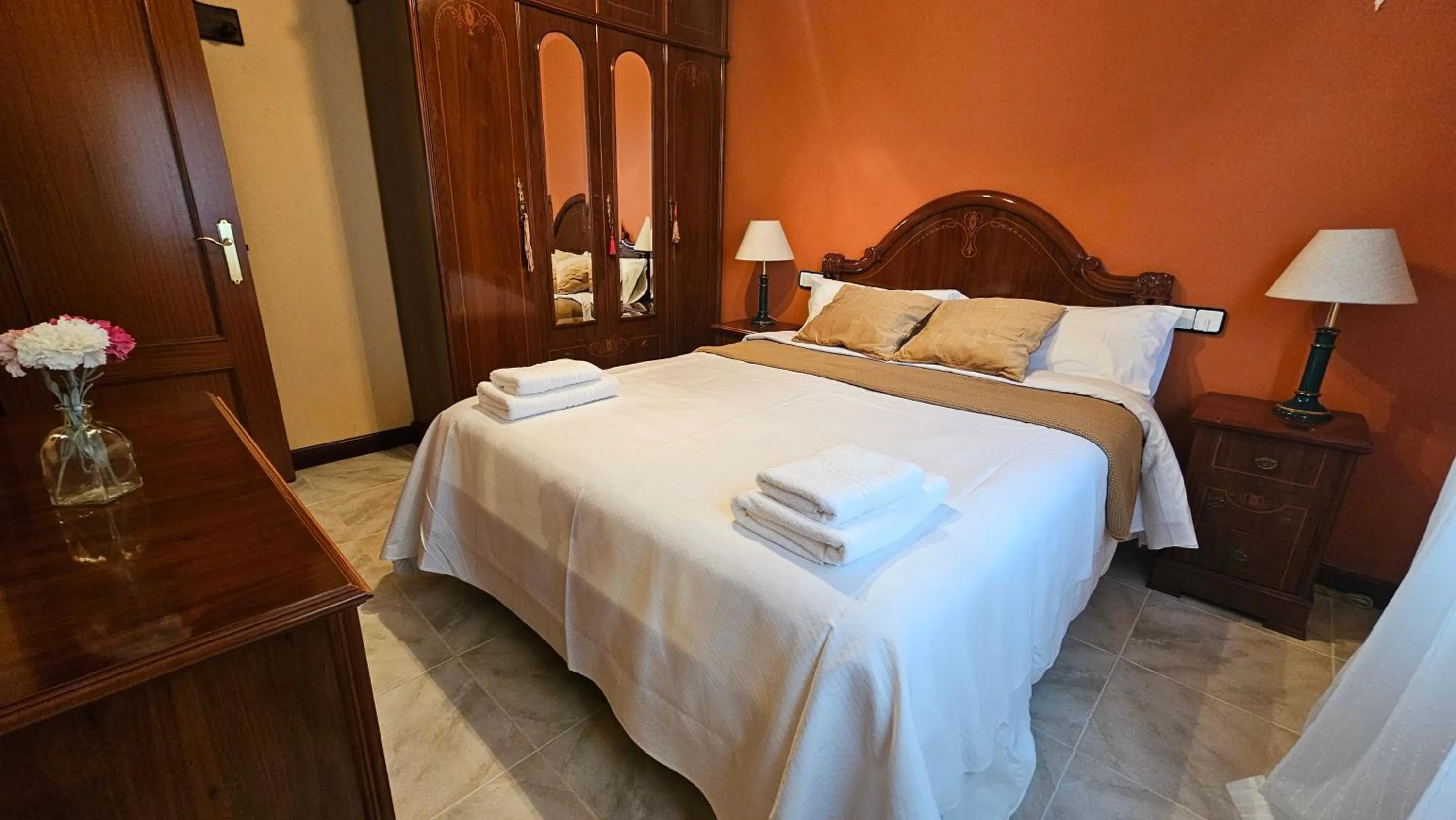 Bed in Hotel Mataleñas