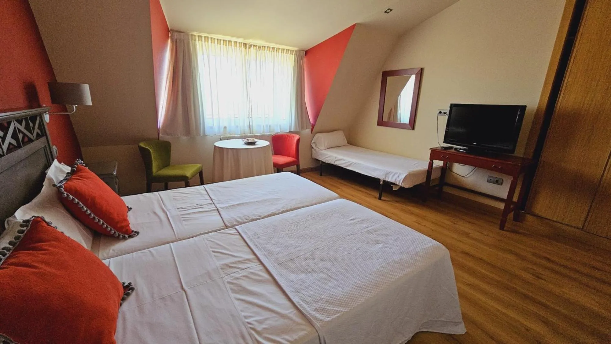 Bed in Hotel Mataleñas