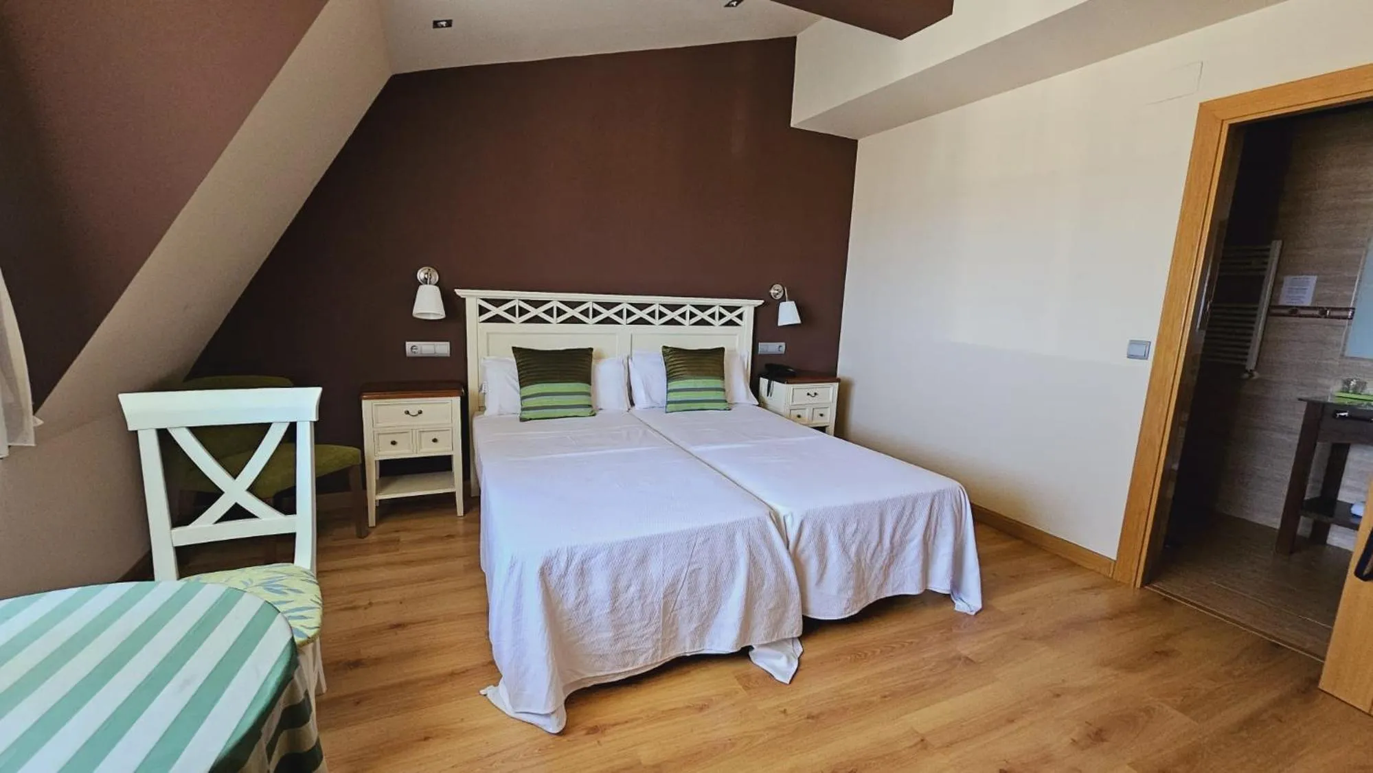 Bed in Hotel Mataleñas