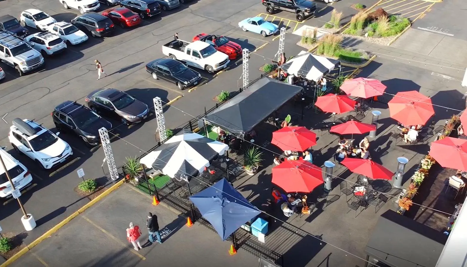 Patio in Hilton Garden Inn Clackamas Portland