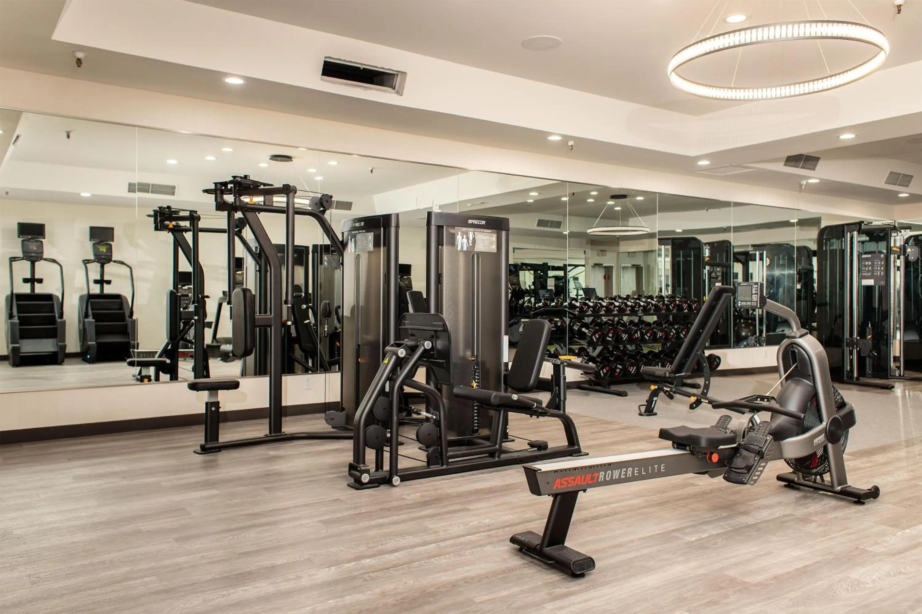Fitness centre/facilities in Hilton Garden Inn Clackamas Portland