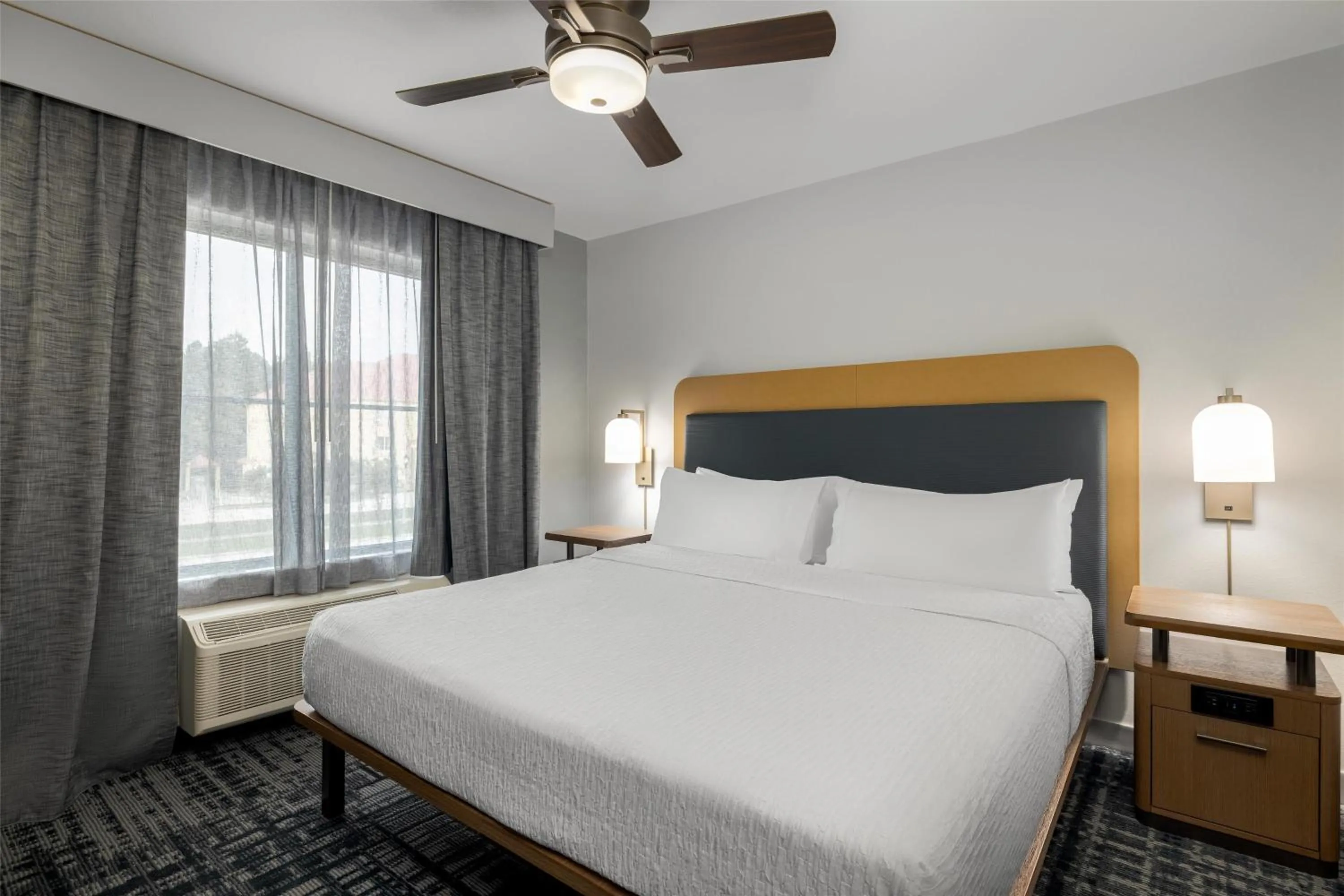 Bed in Homewood Suites by Hilton Slidell