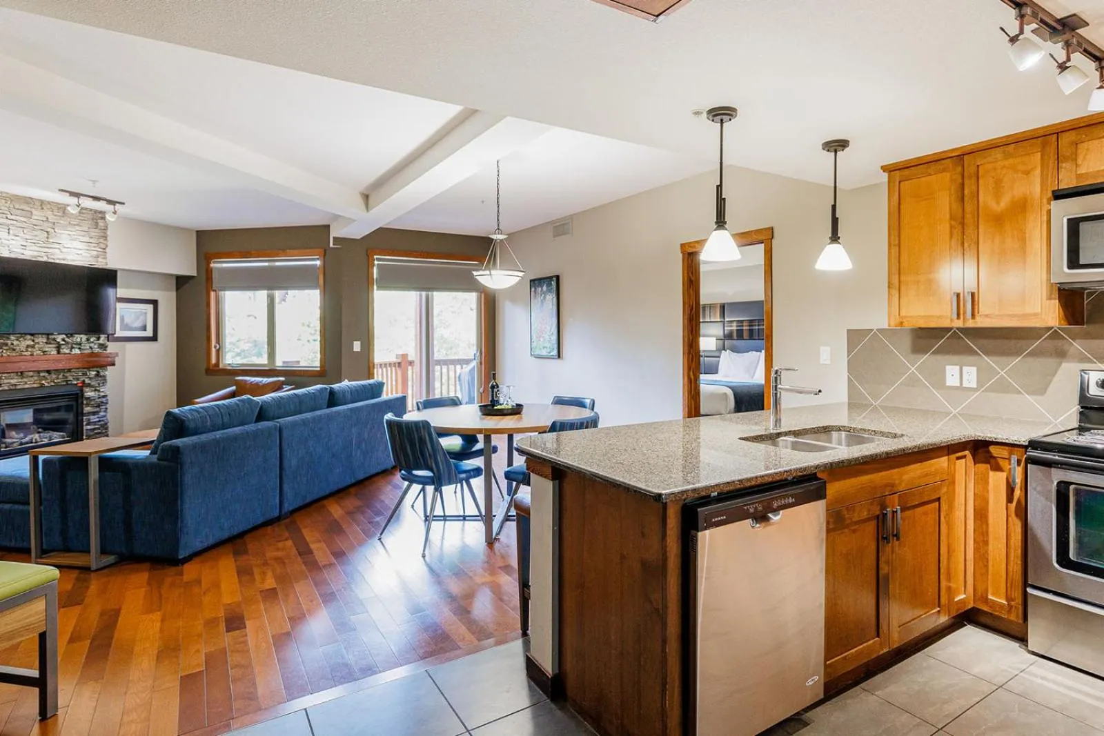 Kitchen or kitchenette in Stoneridge Mountain Resort