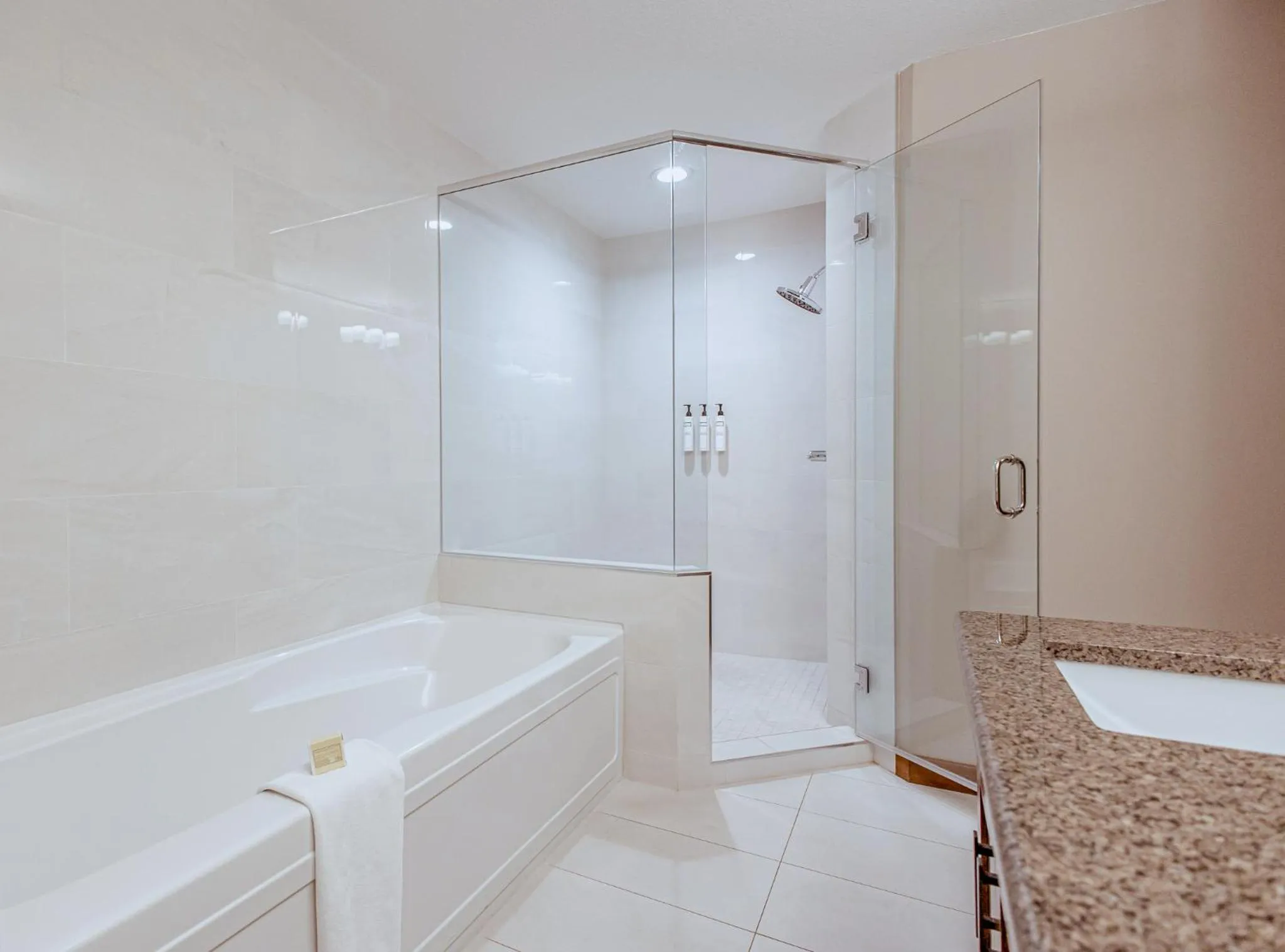 Shower in Stoneridge Mountain Resort