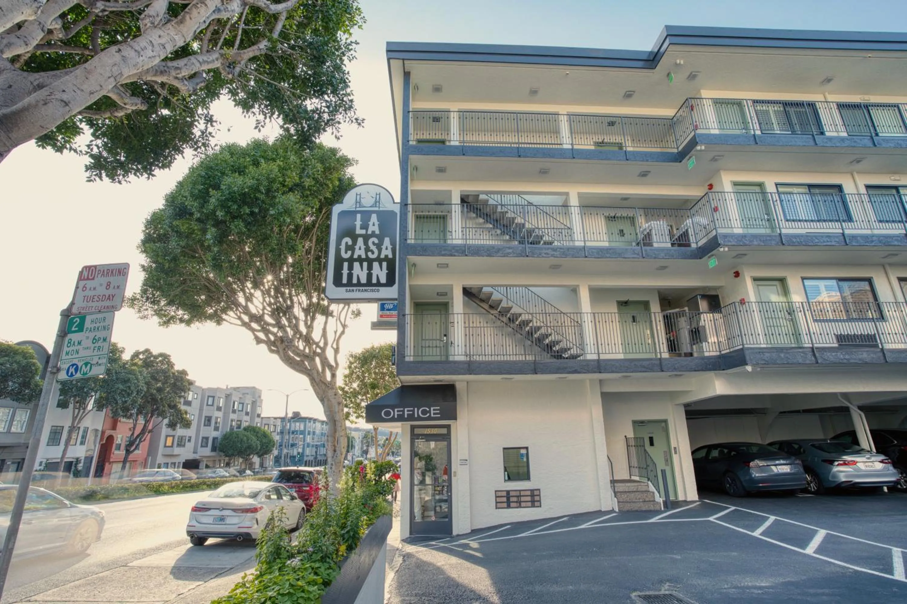 Property building in La Casa Inn