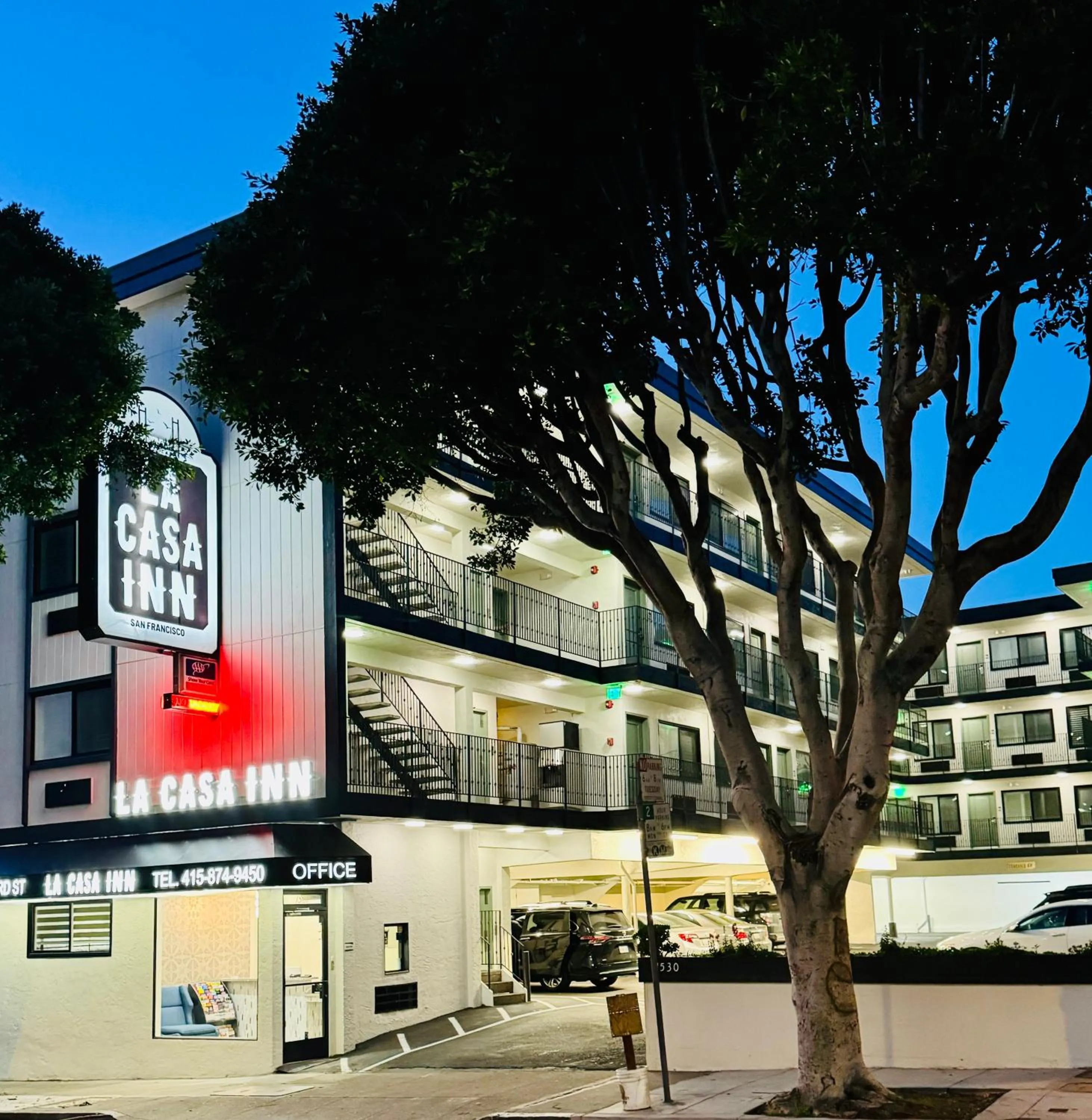 Property building in La Casa Inn