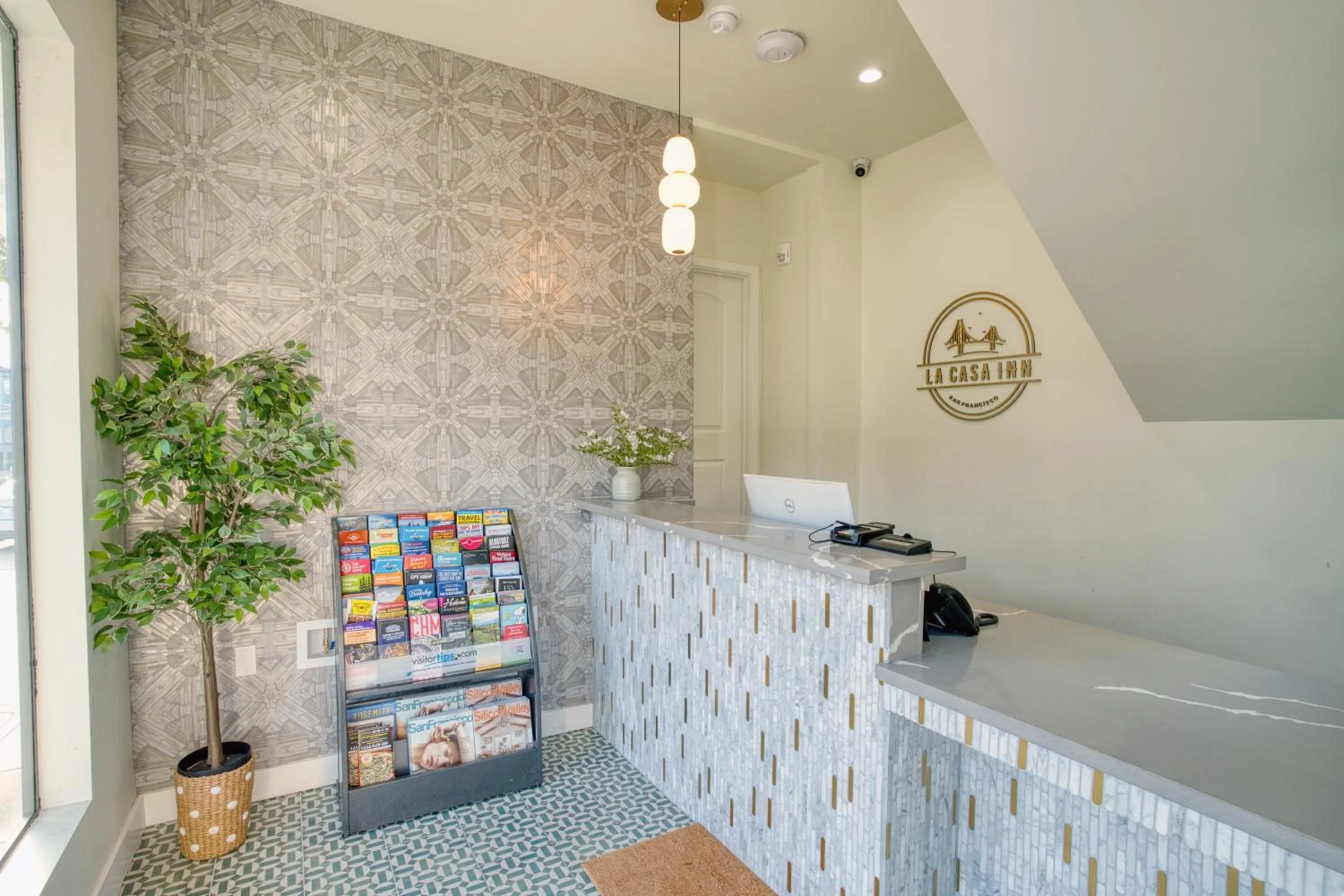 Lobby or reception in La Casa Inn