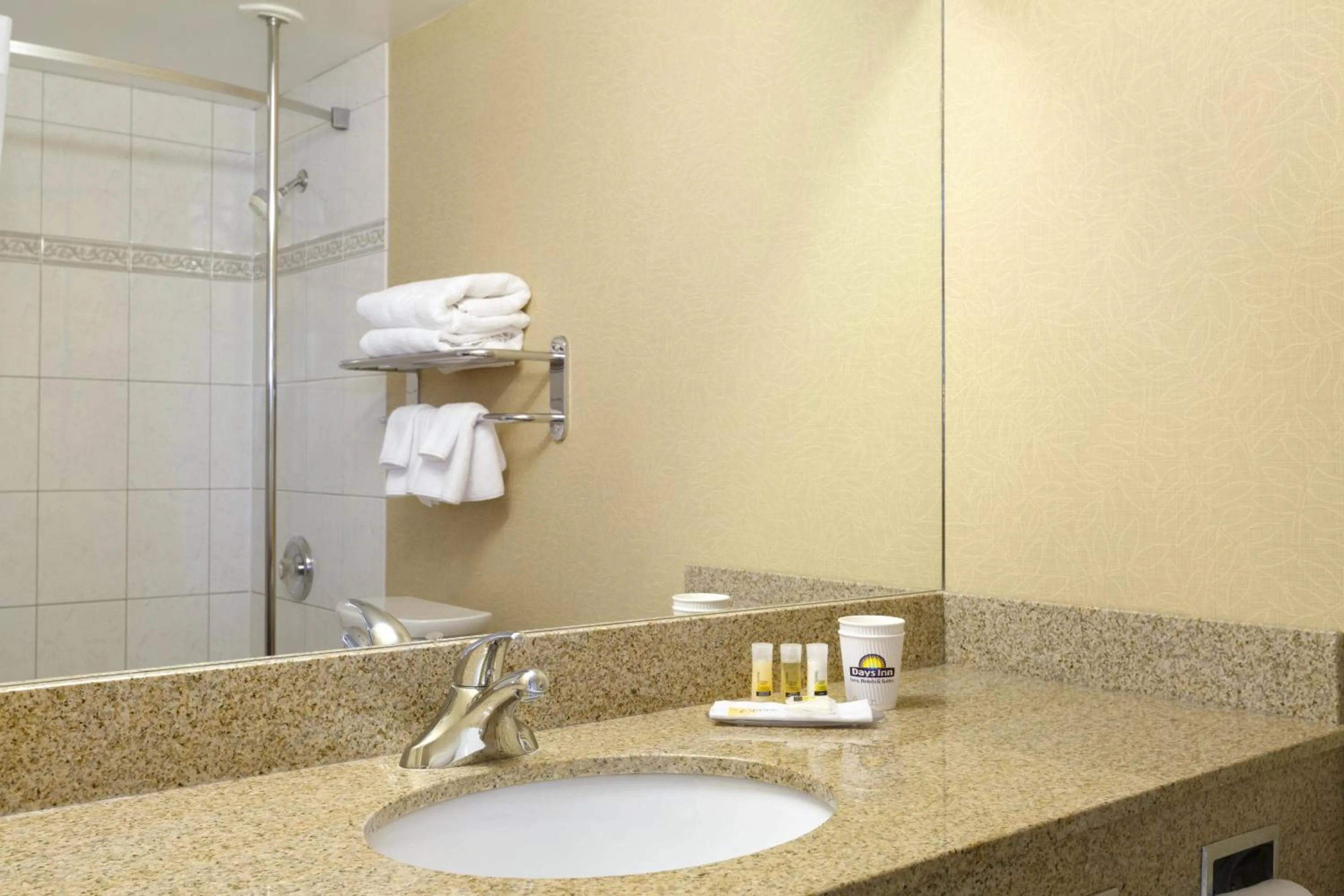 Shower in Days Inn by Wyndham Calgary South