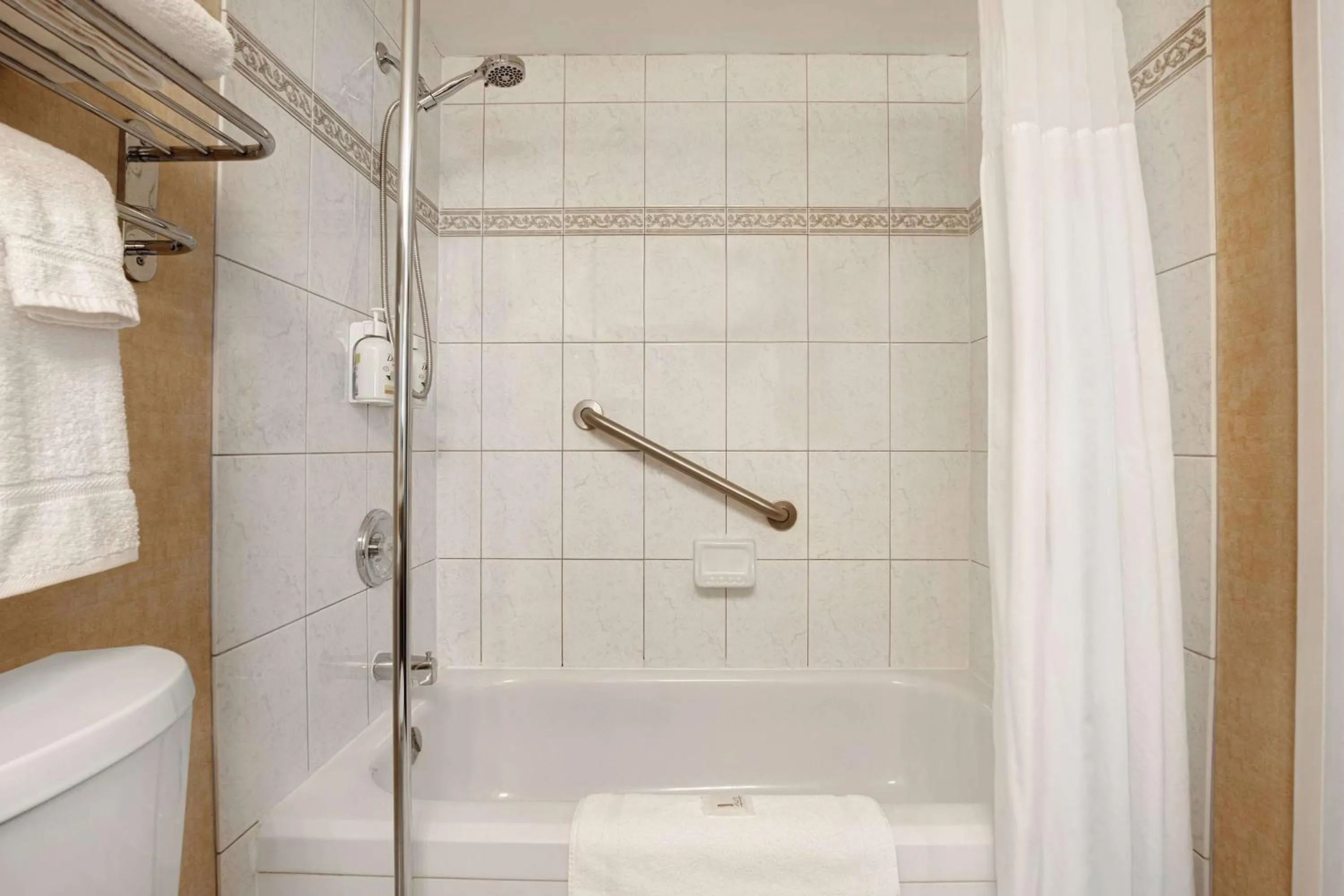 Shower in Days Inn by Wyndham Calgary South