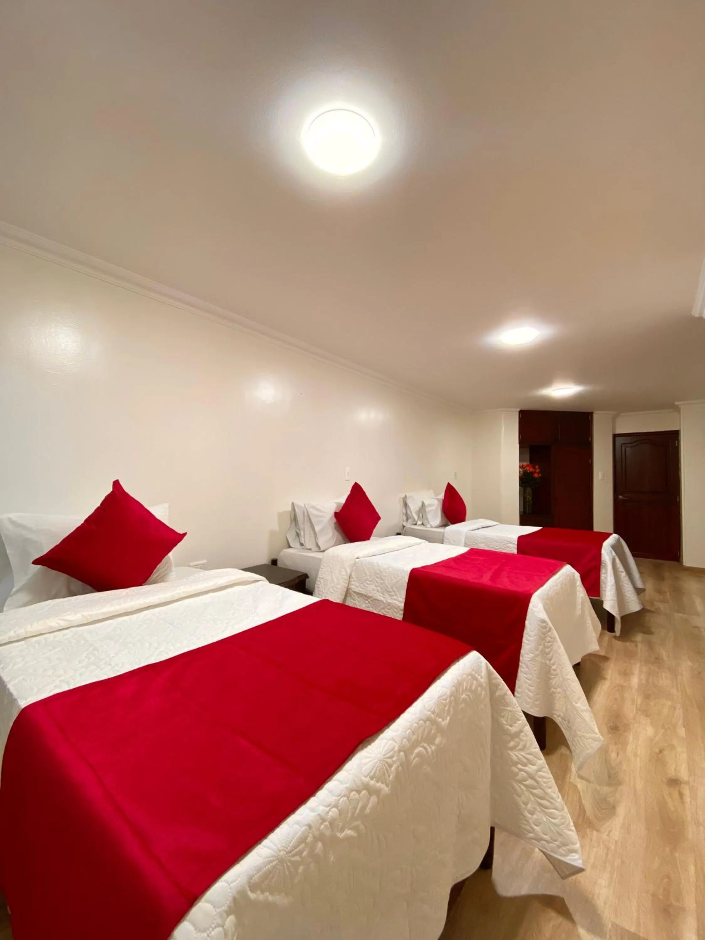 Bed in Hotel Fontibon