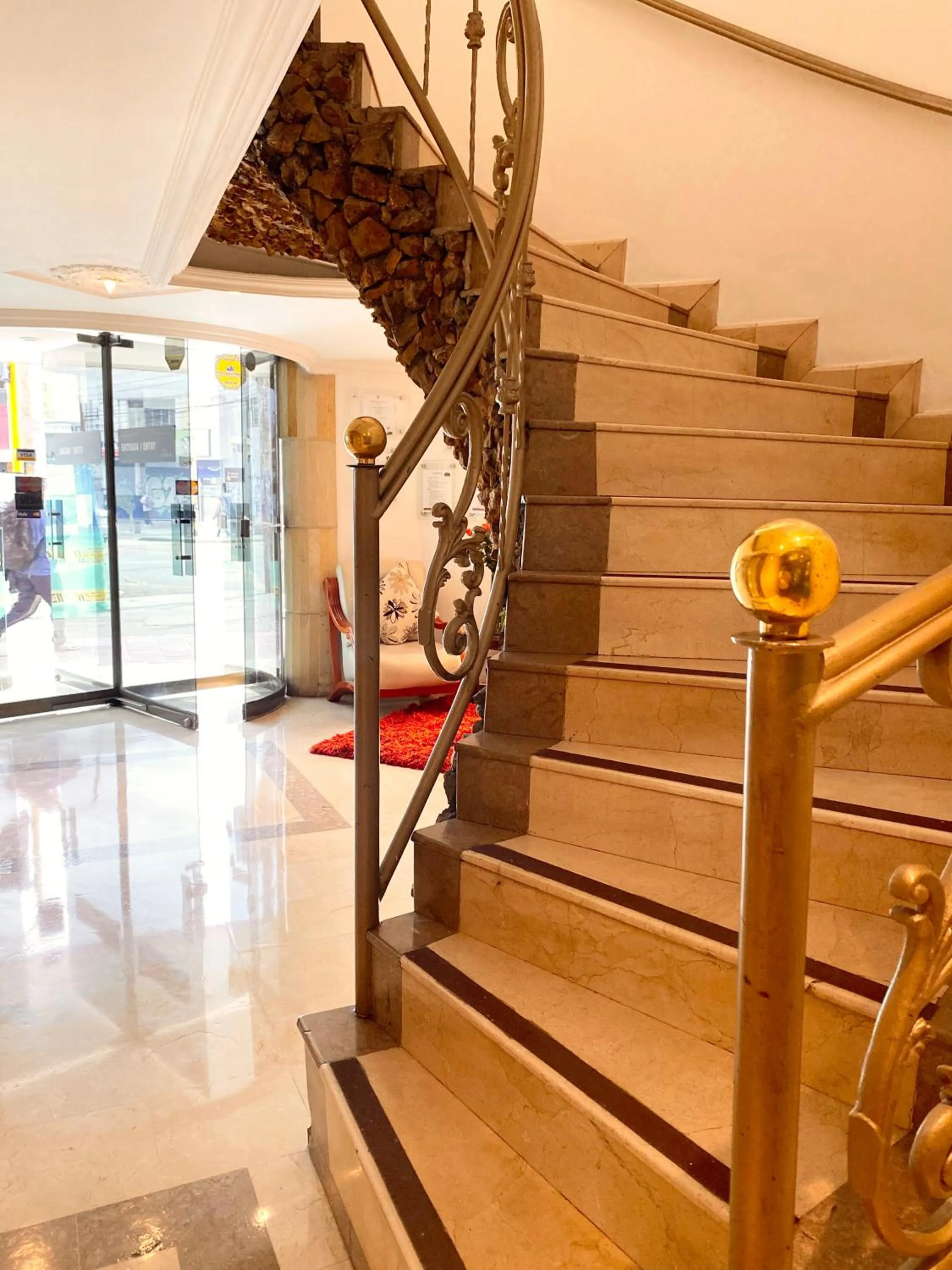 Living room in Hotel Fontibon