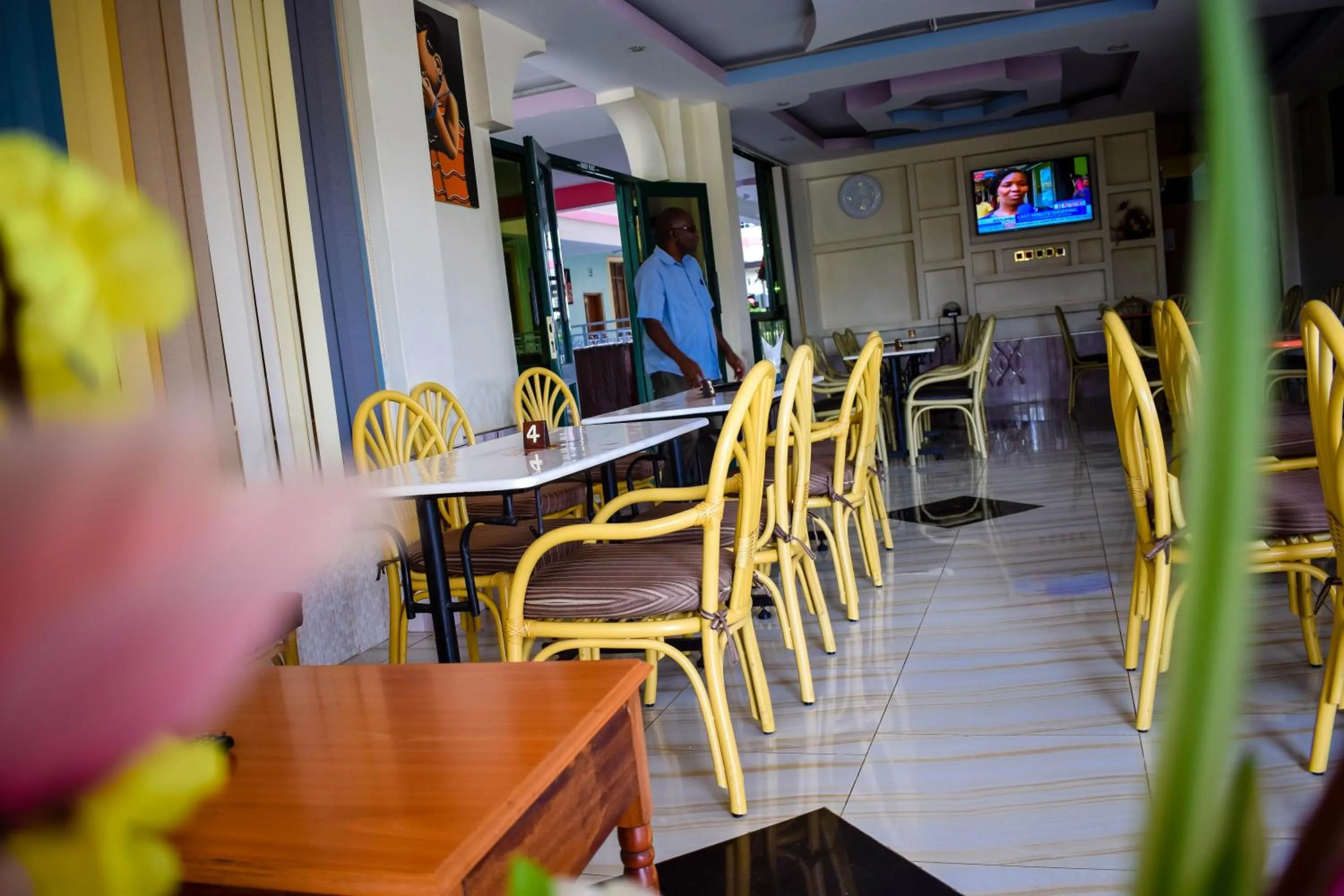 Restaurant/places to eat in The Joy Hotel