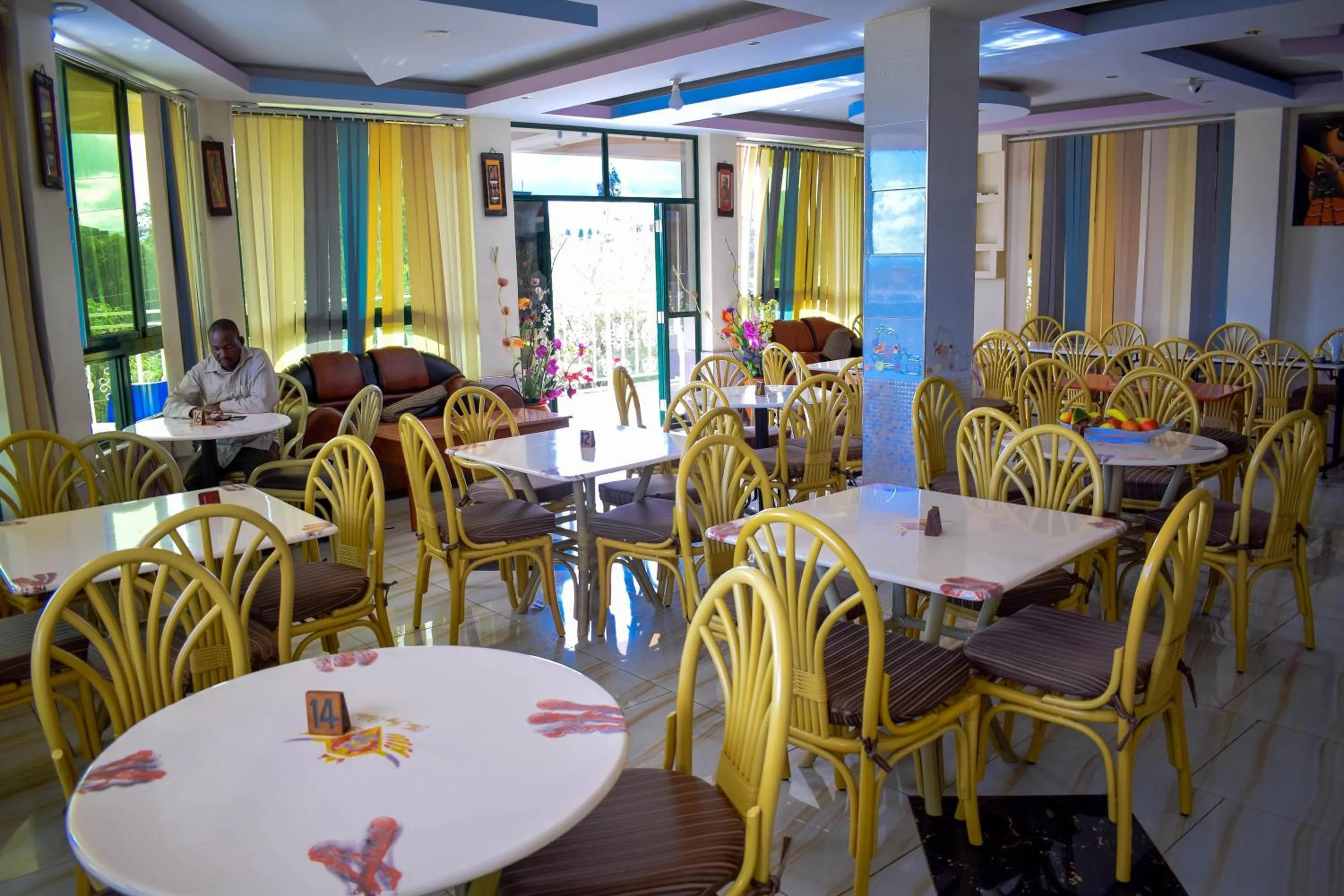 Restaurant/places to eat in The Joy Hotel