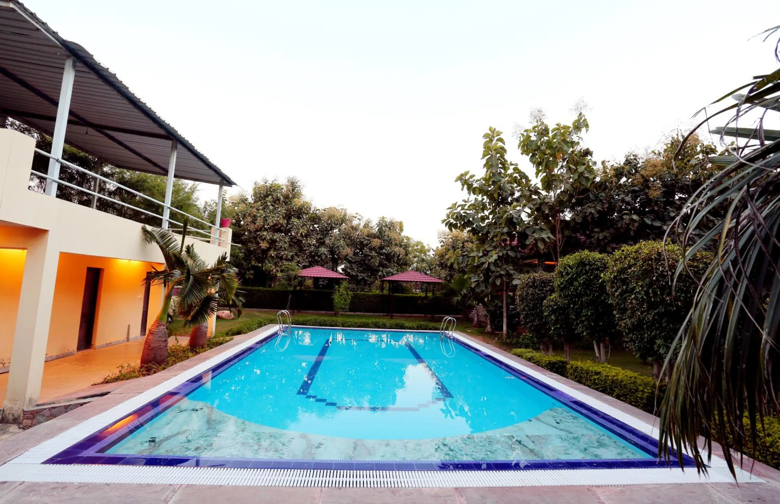 Swimming pool in Ramya Resort & Spa