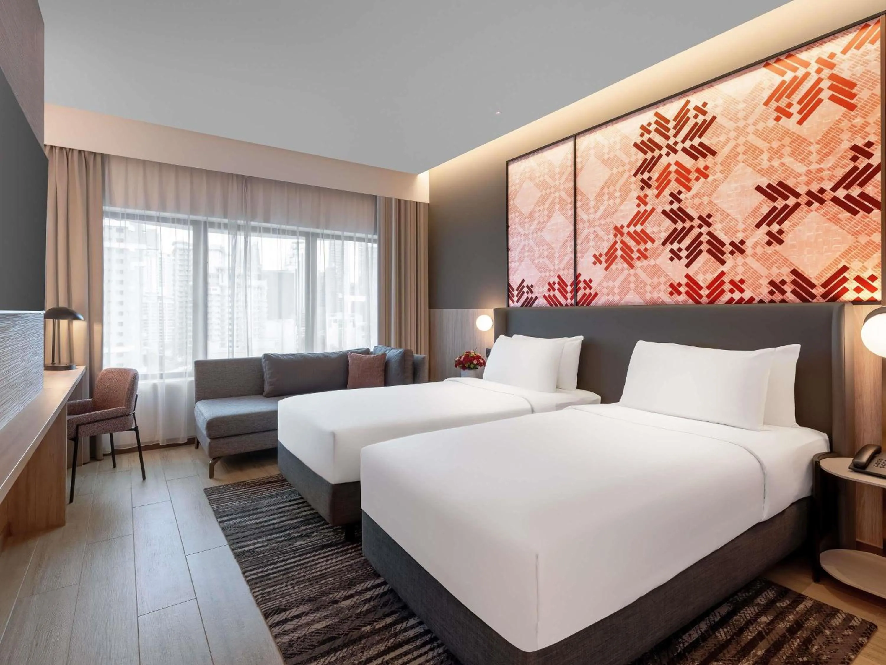 Bedroom, Bed in Grand Mercure Kuala Lumpur Bukit Bintang