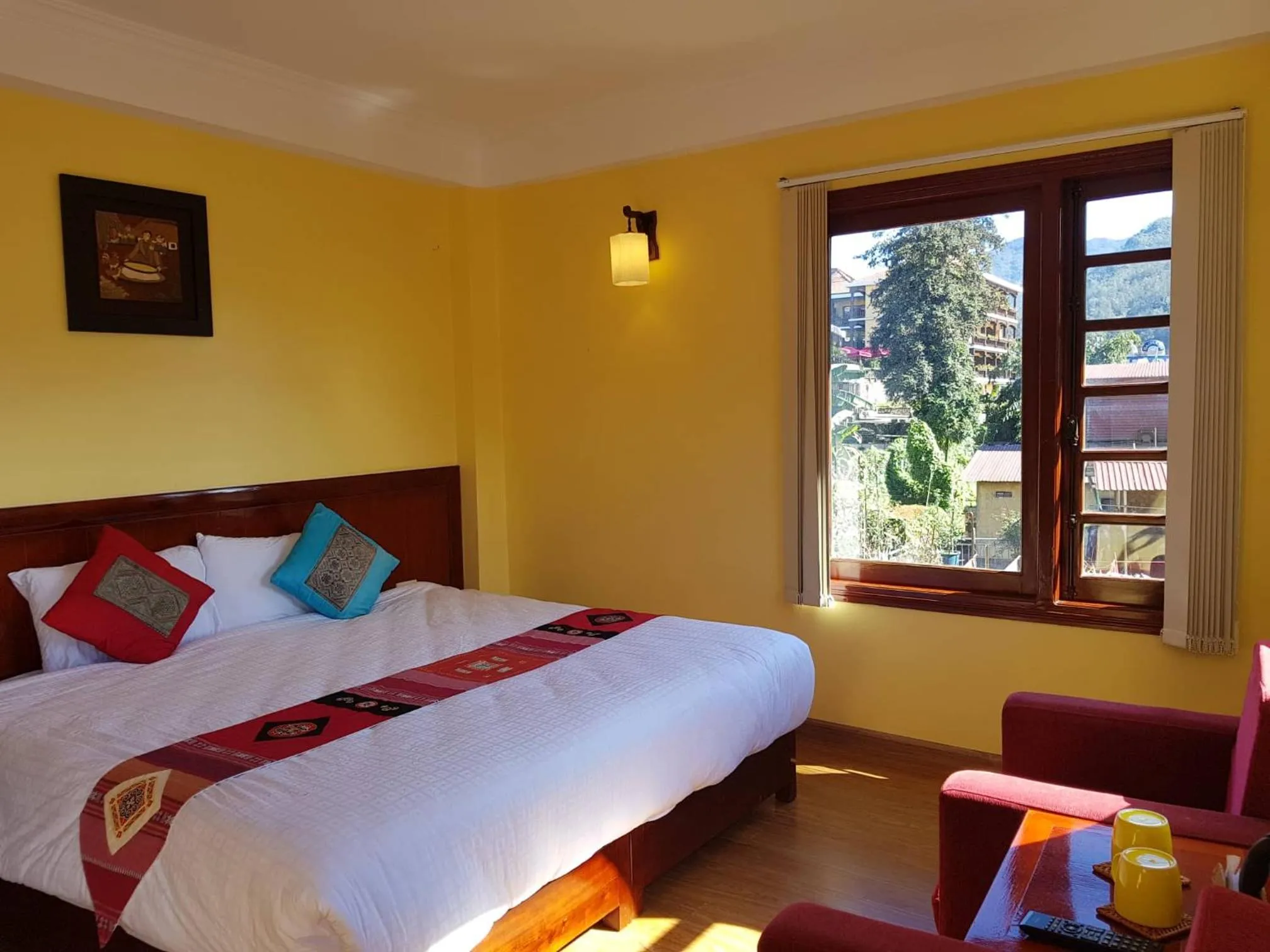 Bedroom, Bed in Anise Sapa Hotel