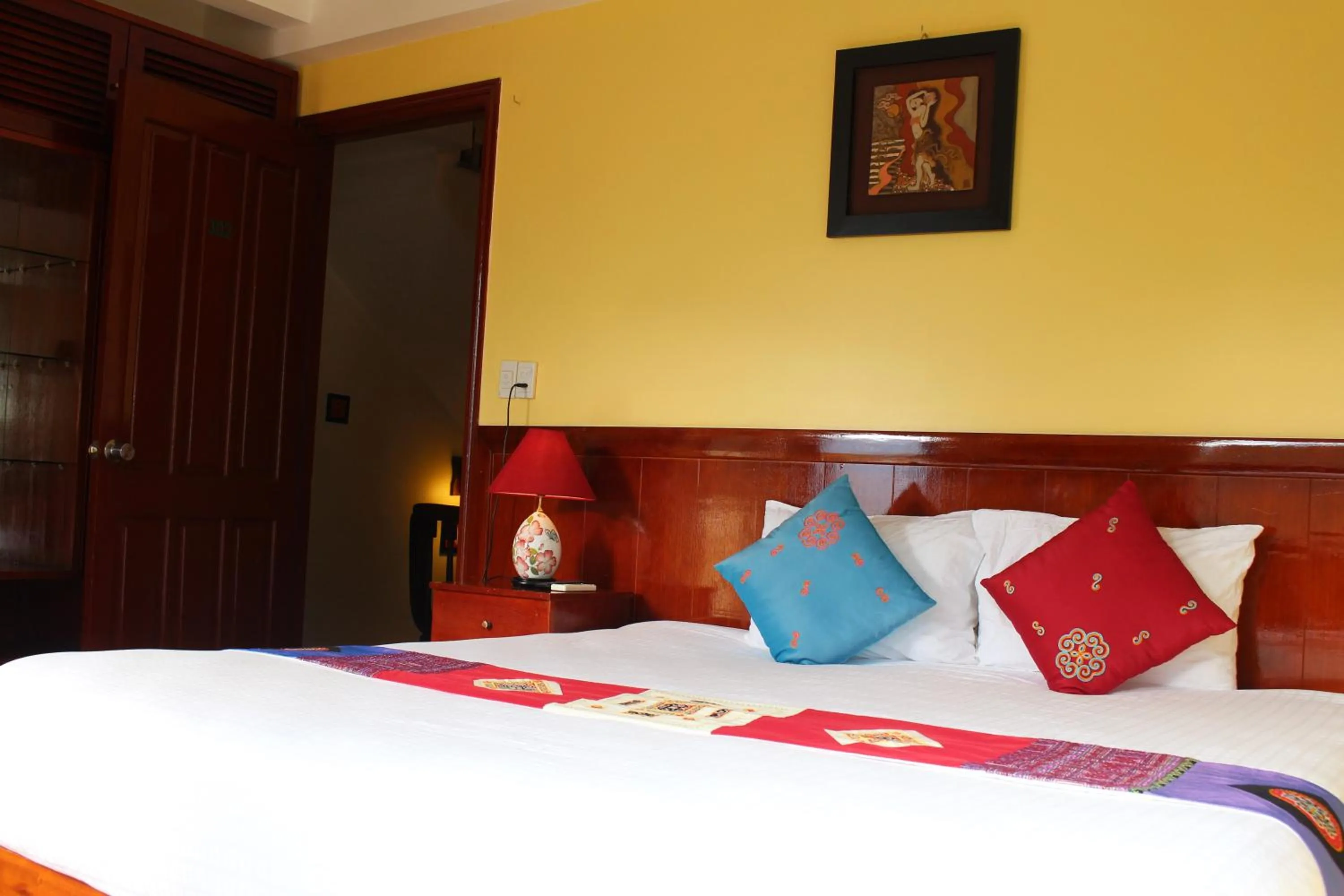 Bedroom, Bed in Anise Sapa Hotel