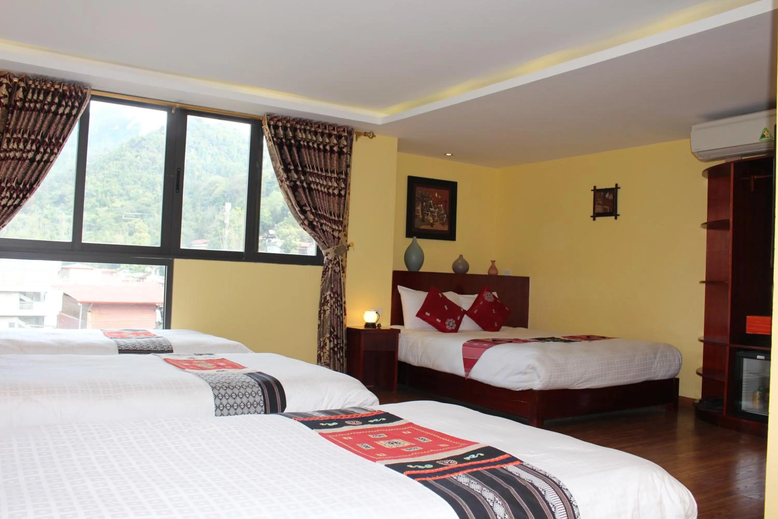 Bedroom, Bed in Anise Sapa Hotel