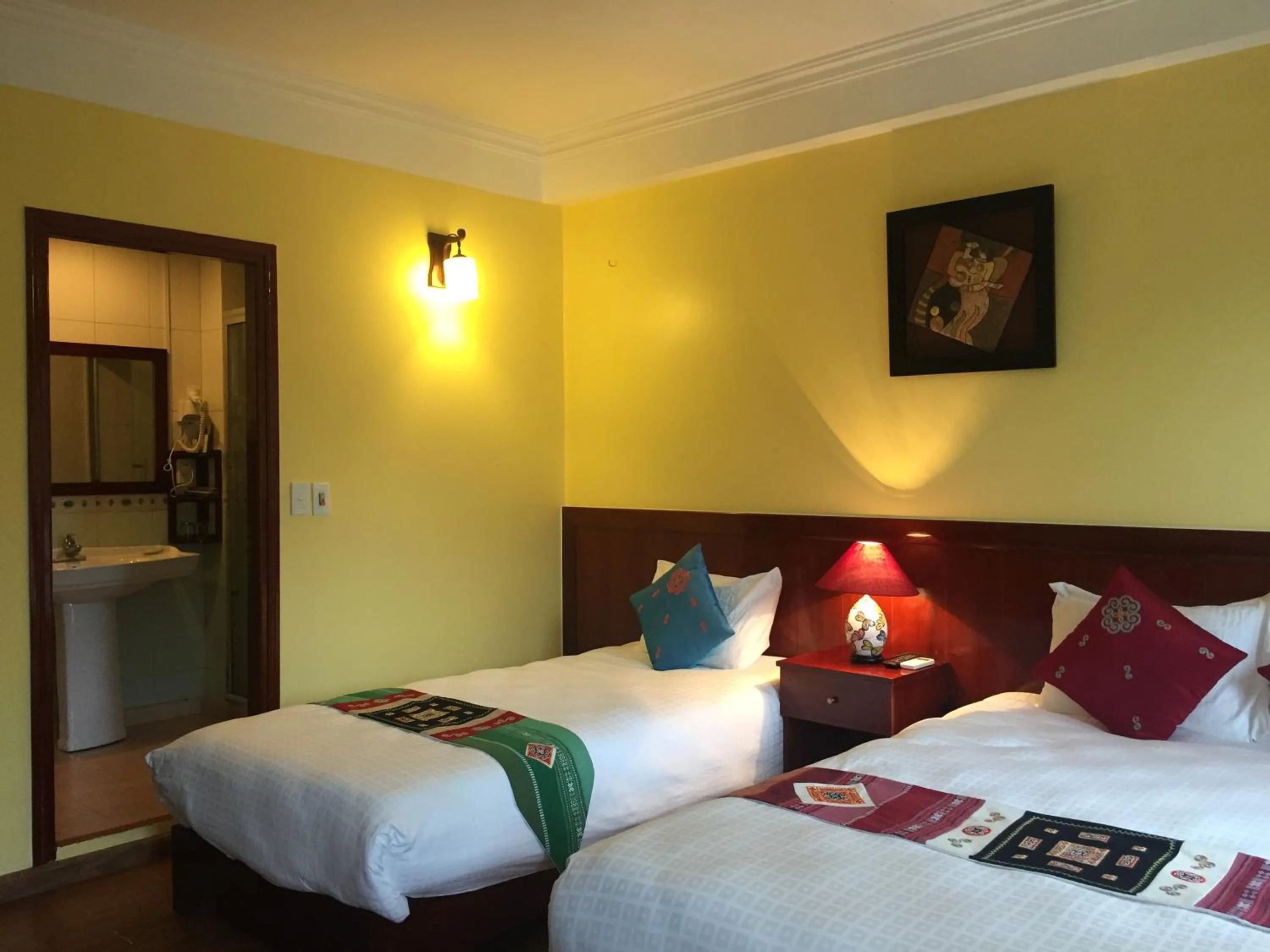 Bedroom, Bed in Anise Sapa Hotel