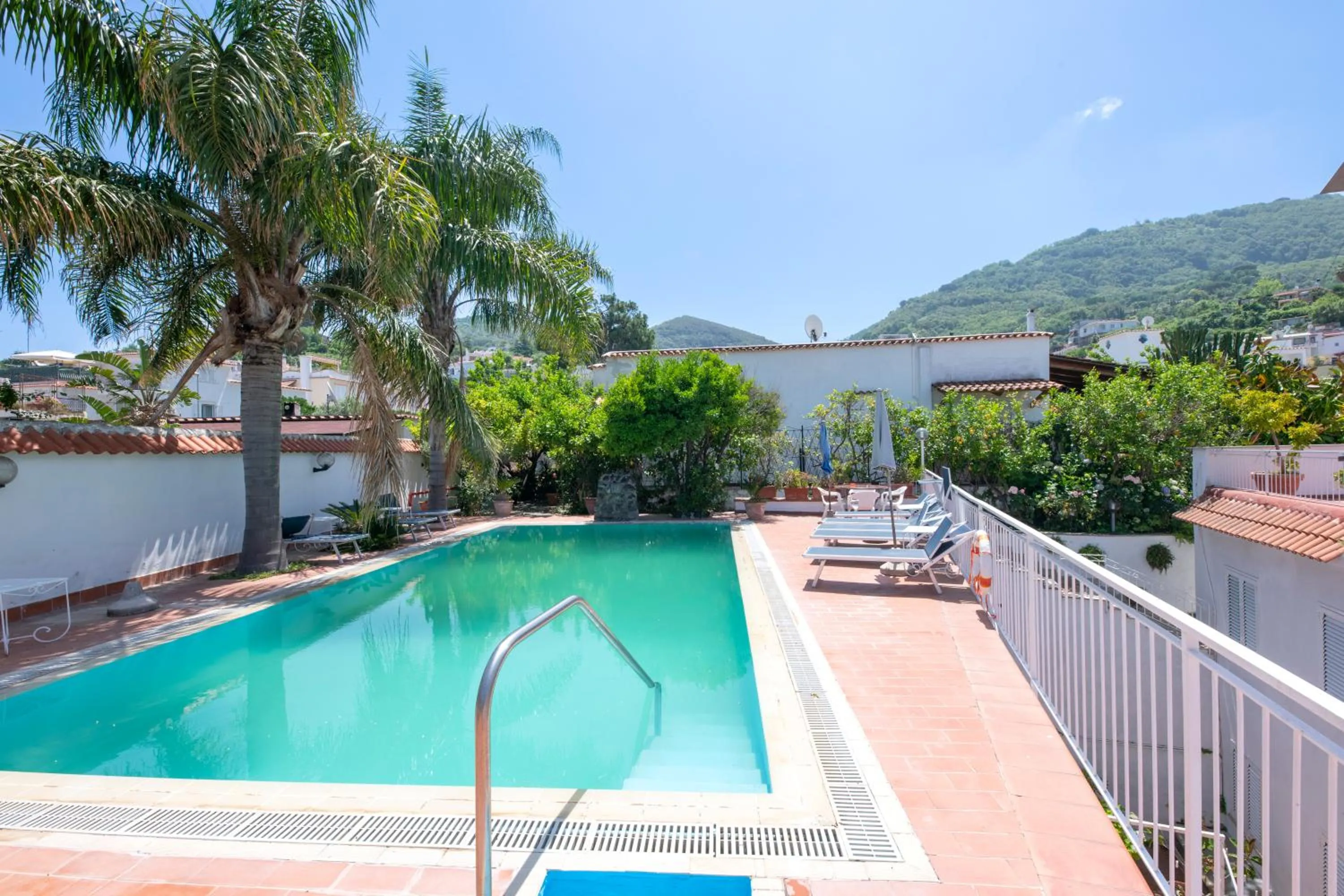 Pool view in Hotel Candia