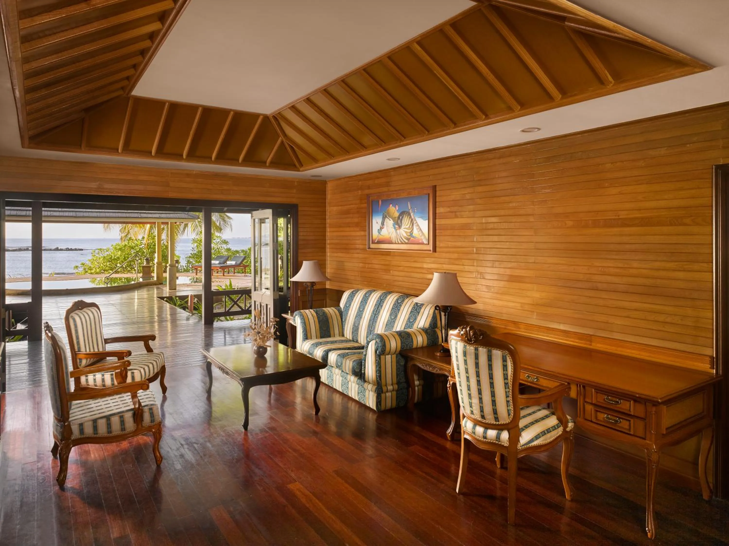 Living room in Royal Island Resort Maldives