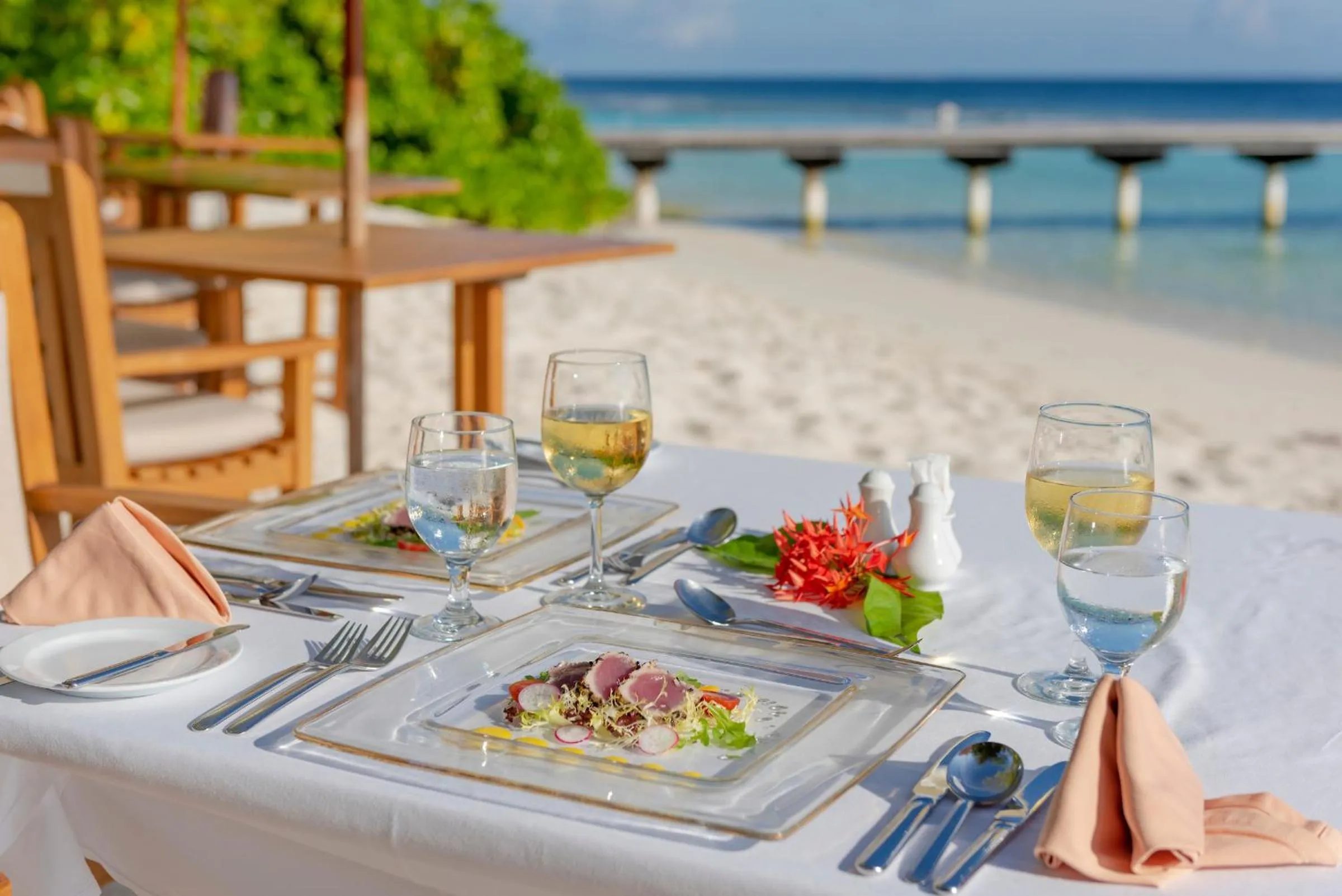 Food close-up in Royal Island Resort Maldives