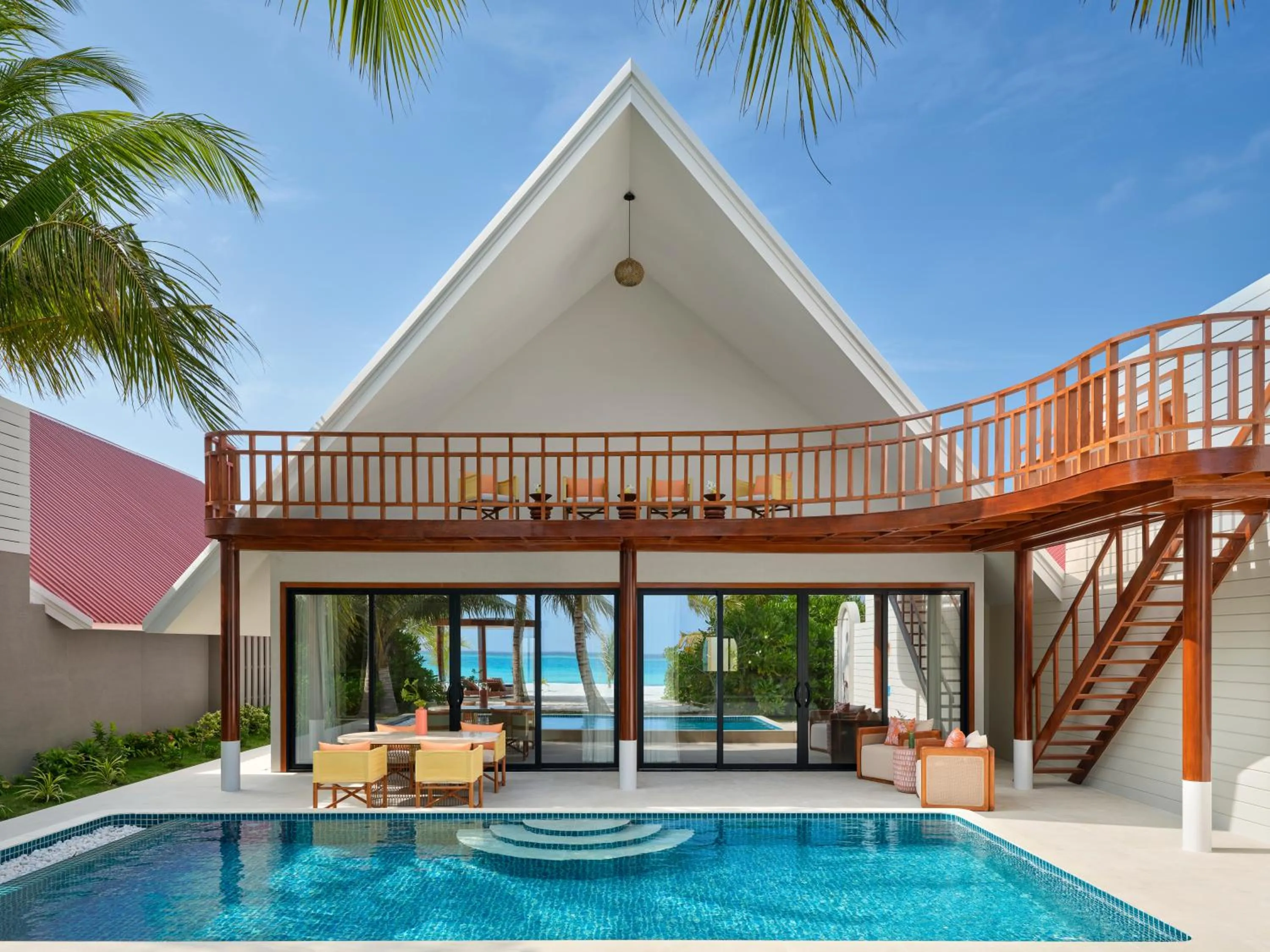 Pool view in Villa Park Sun Island Resort