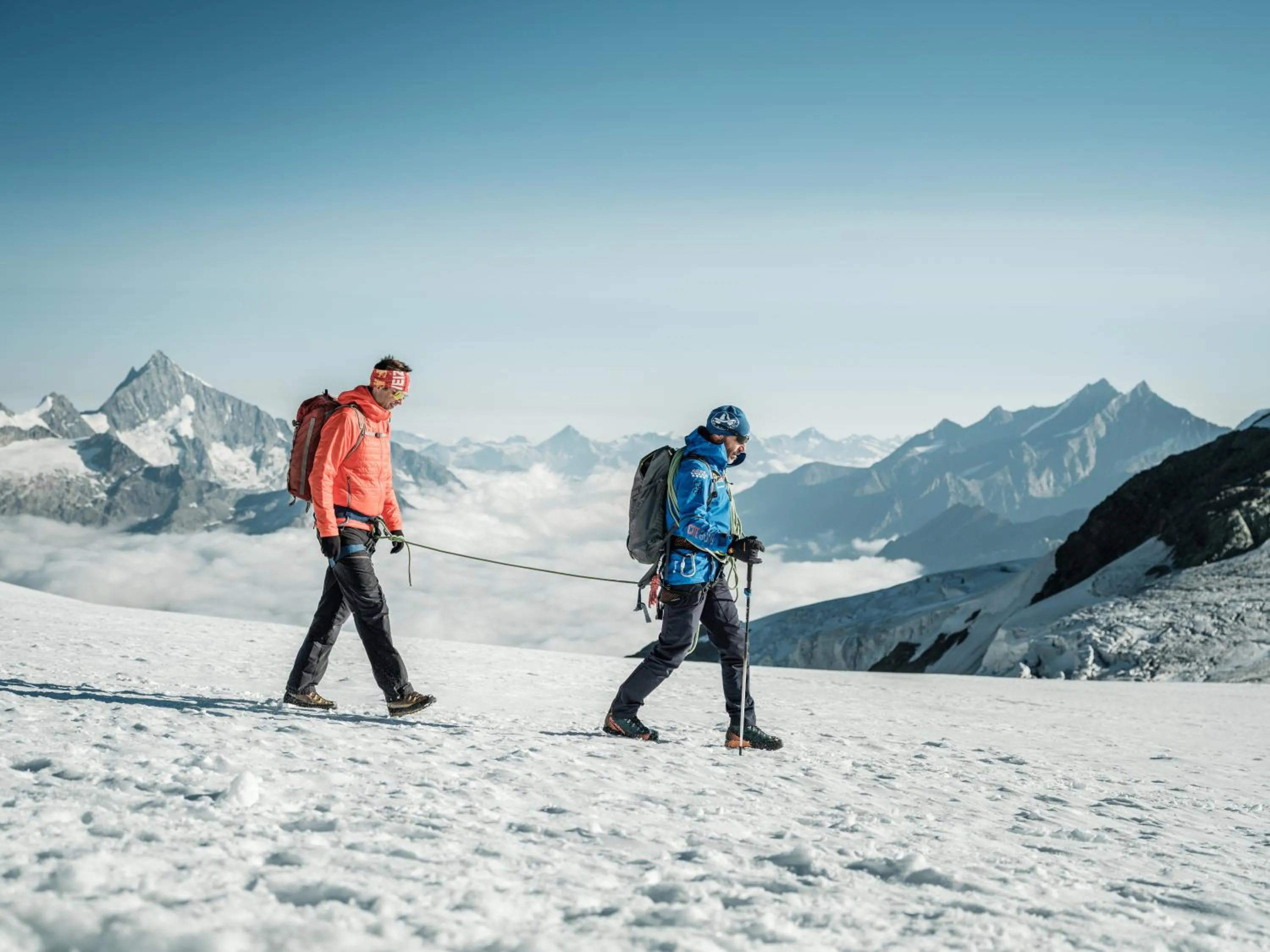 People in Riffelalp Resort 2222m Ski-in & Ski-out