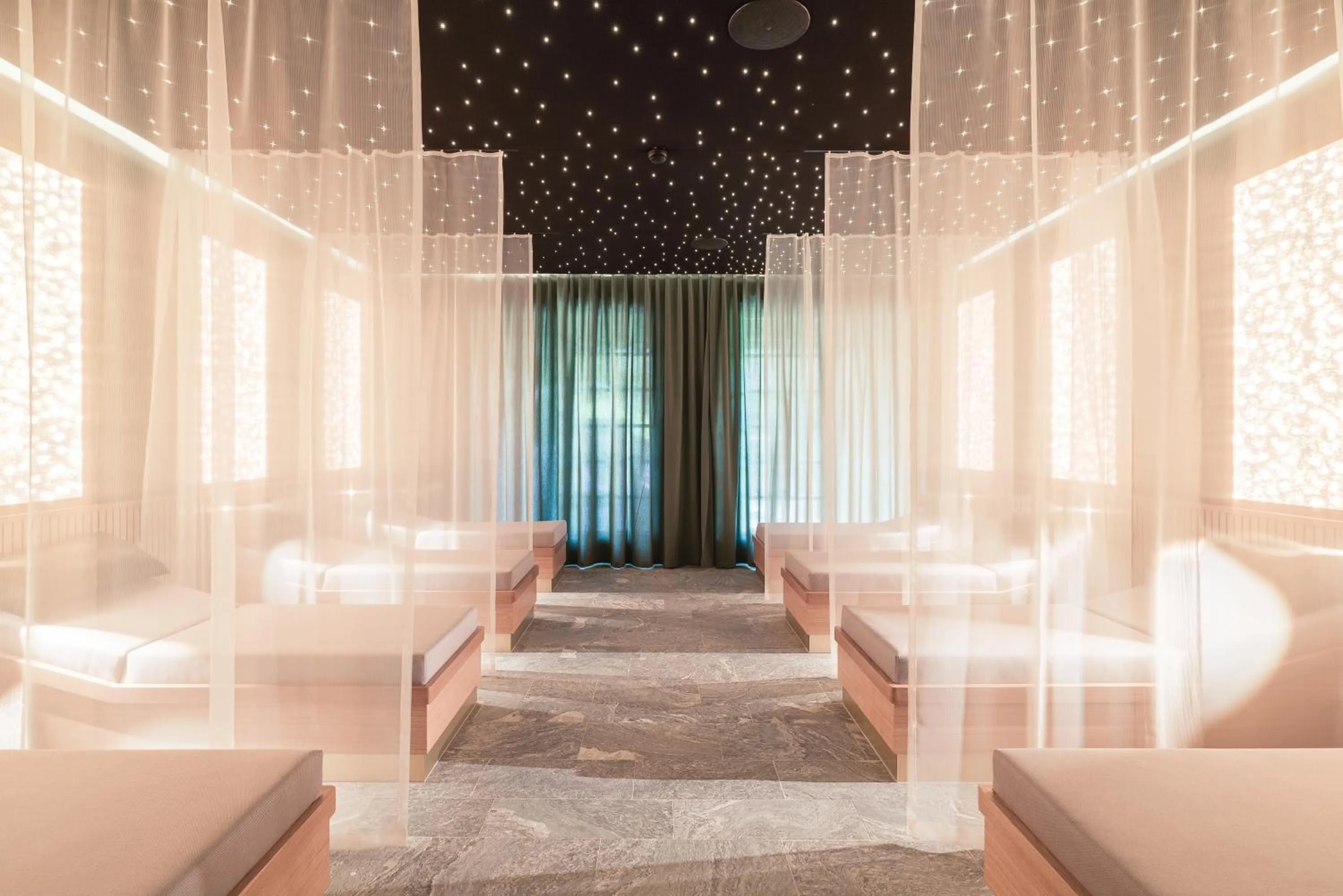 Spa and wellness centre/facilities in Riffelalp Resort 2222m Ski-in & Ski-out