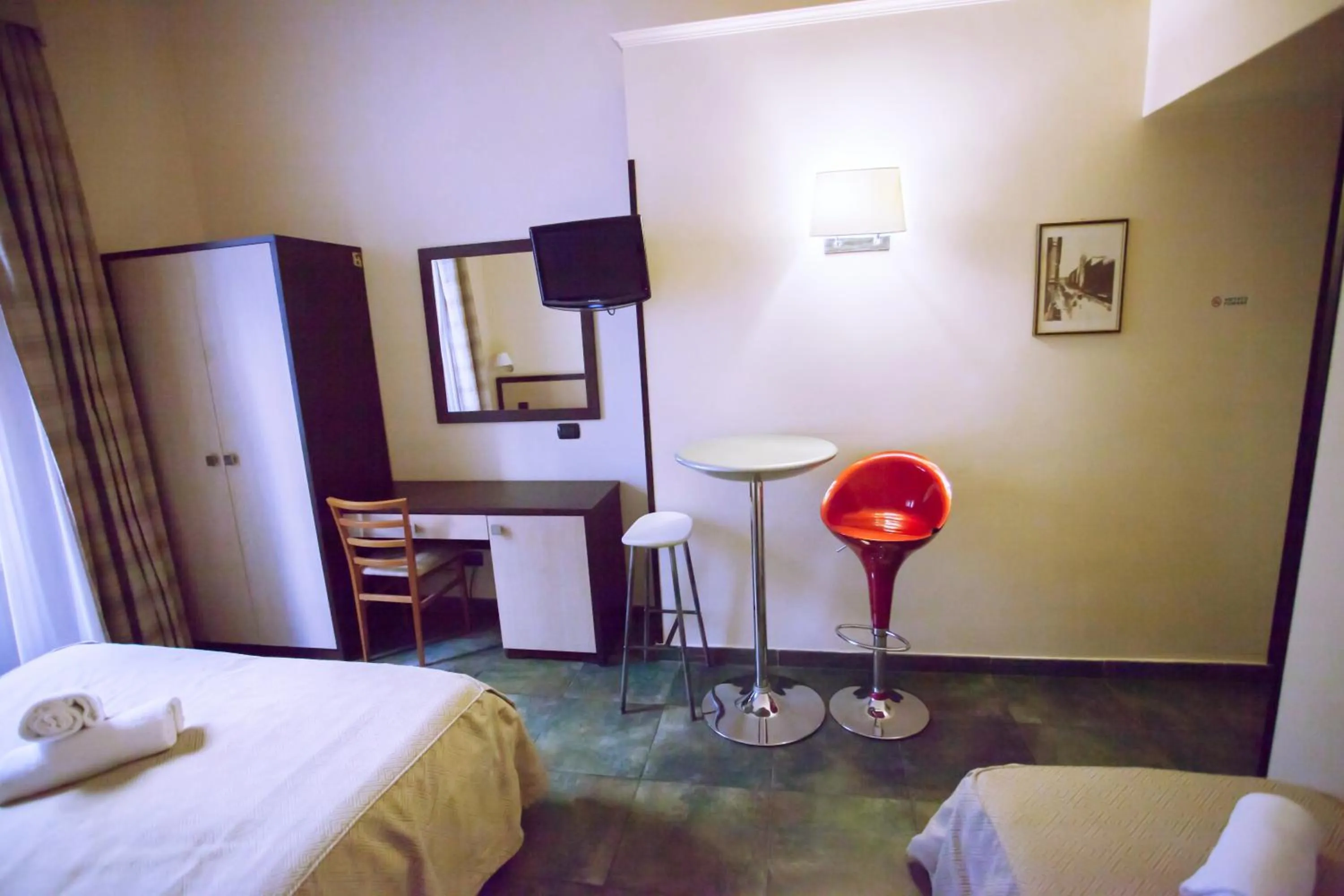 Decorative detail, Bed in Clarian Affittacamere