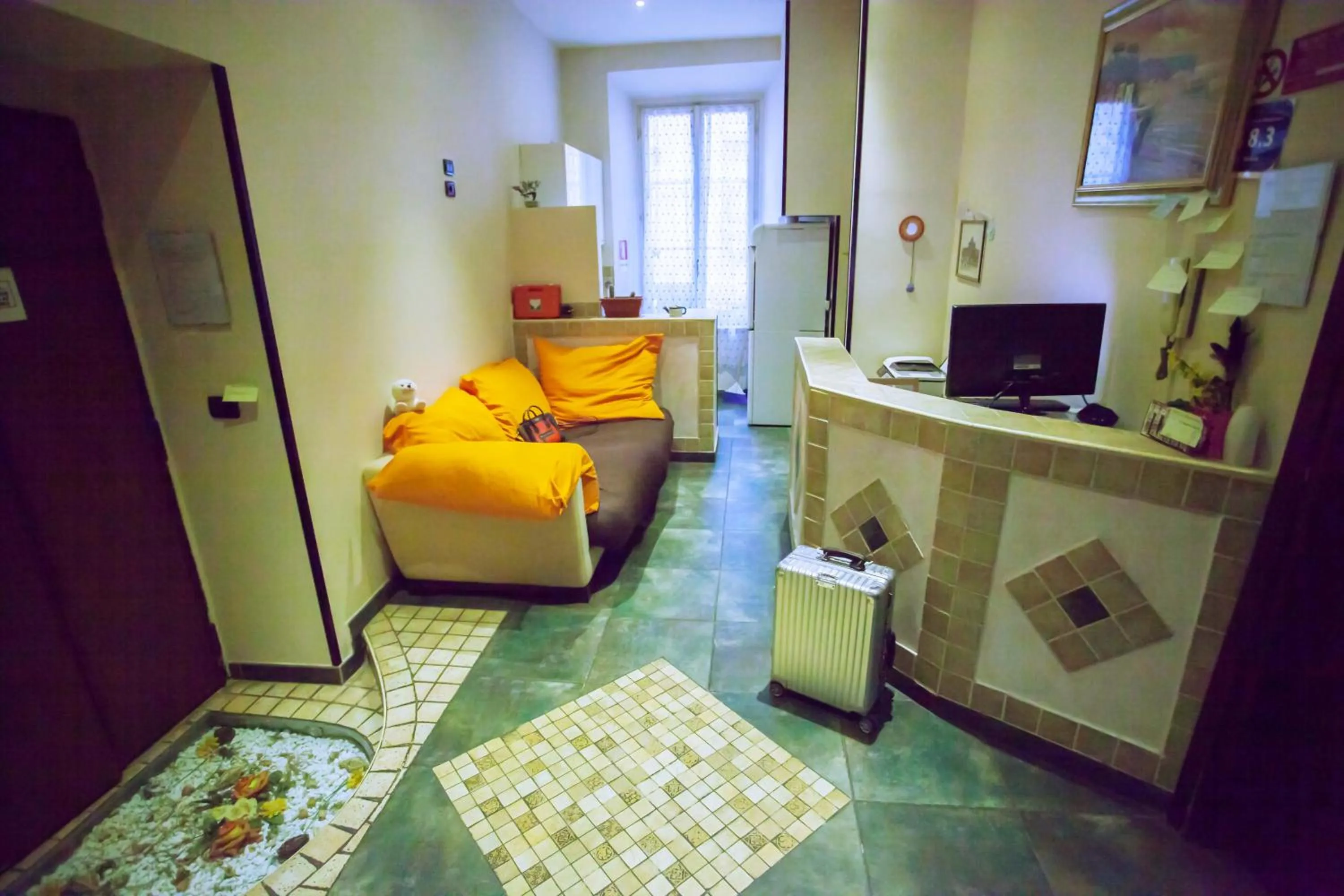 Lobby or reception in Clarian Affittacamere