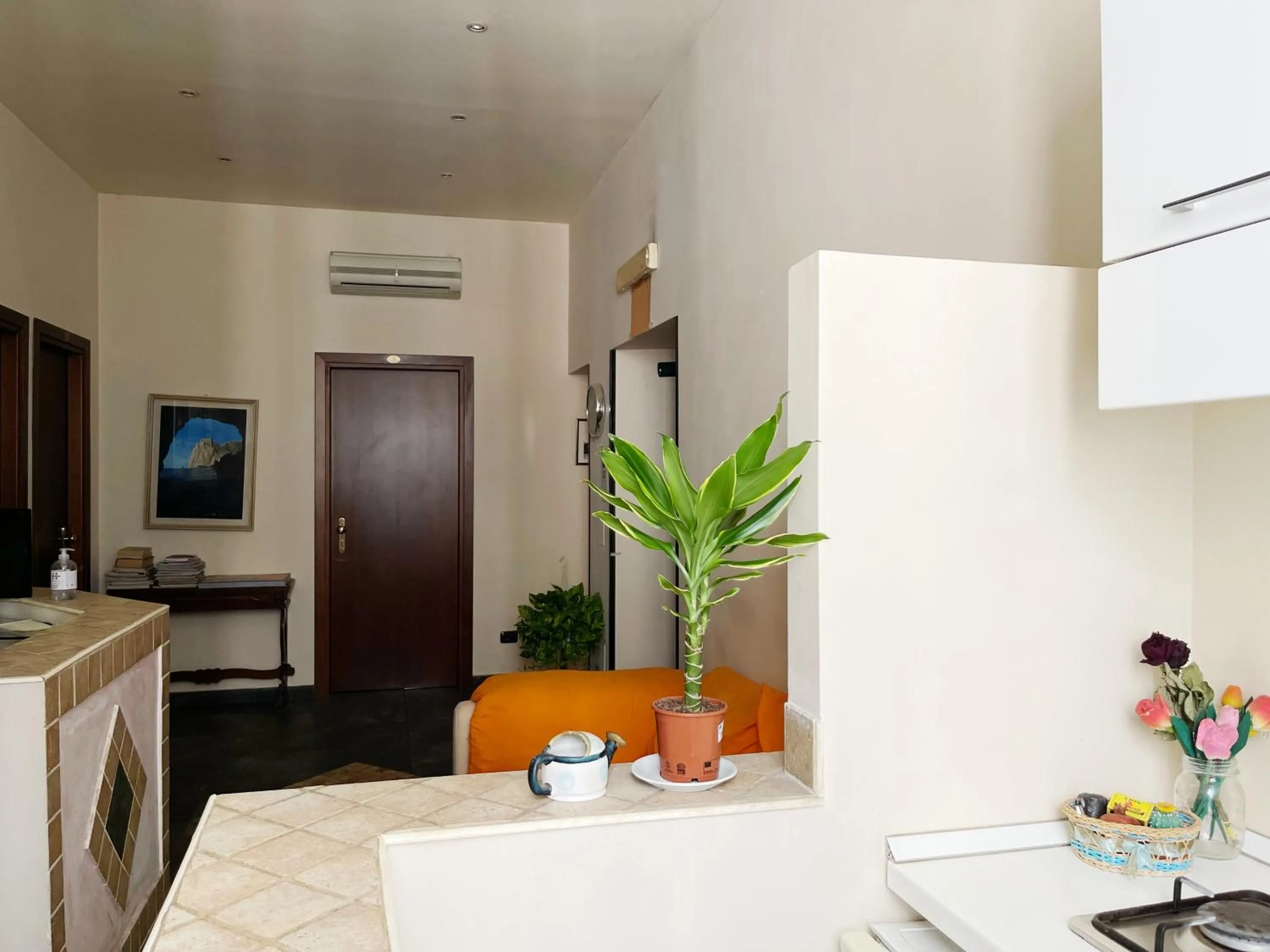 Living room in Clarian Affittacamere