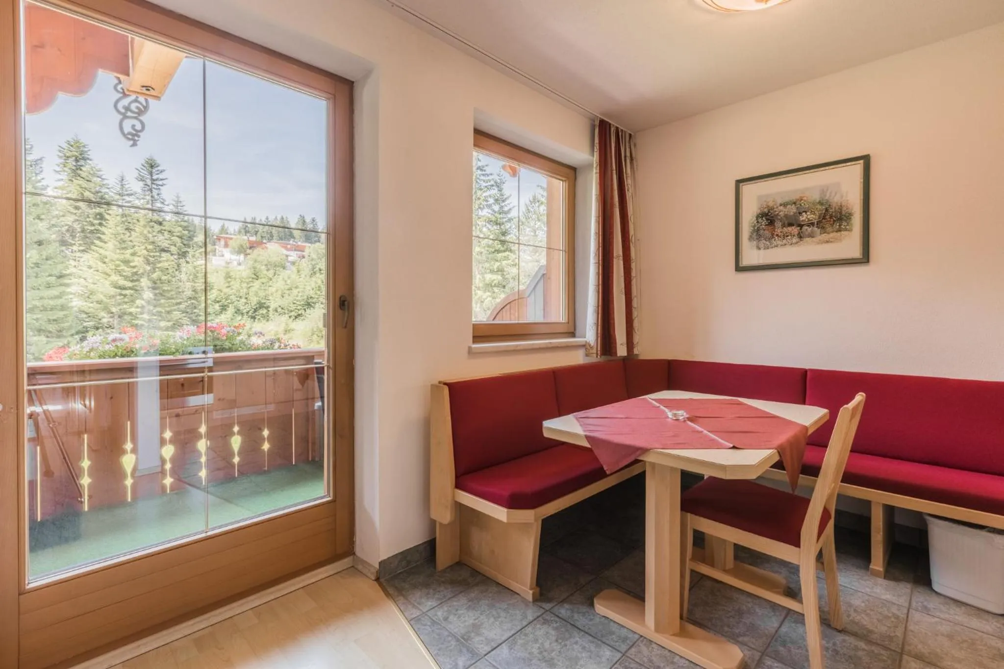 Seating area in Landhaus Kristall