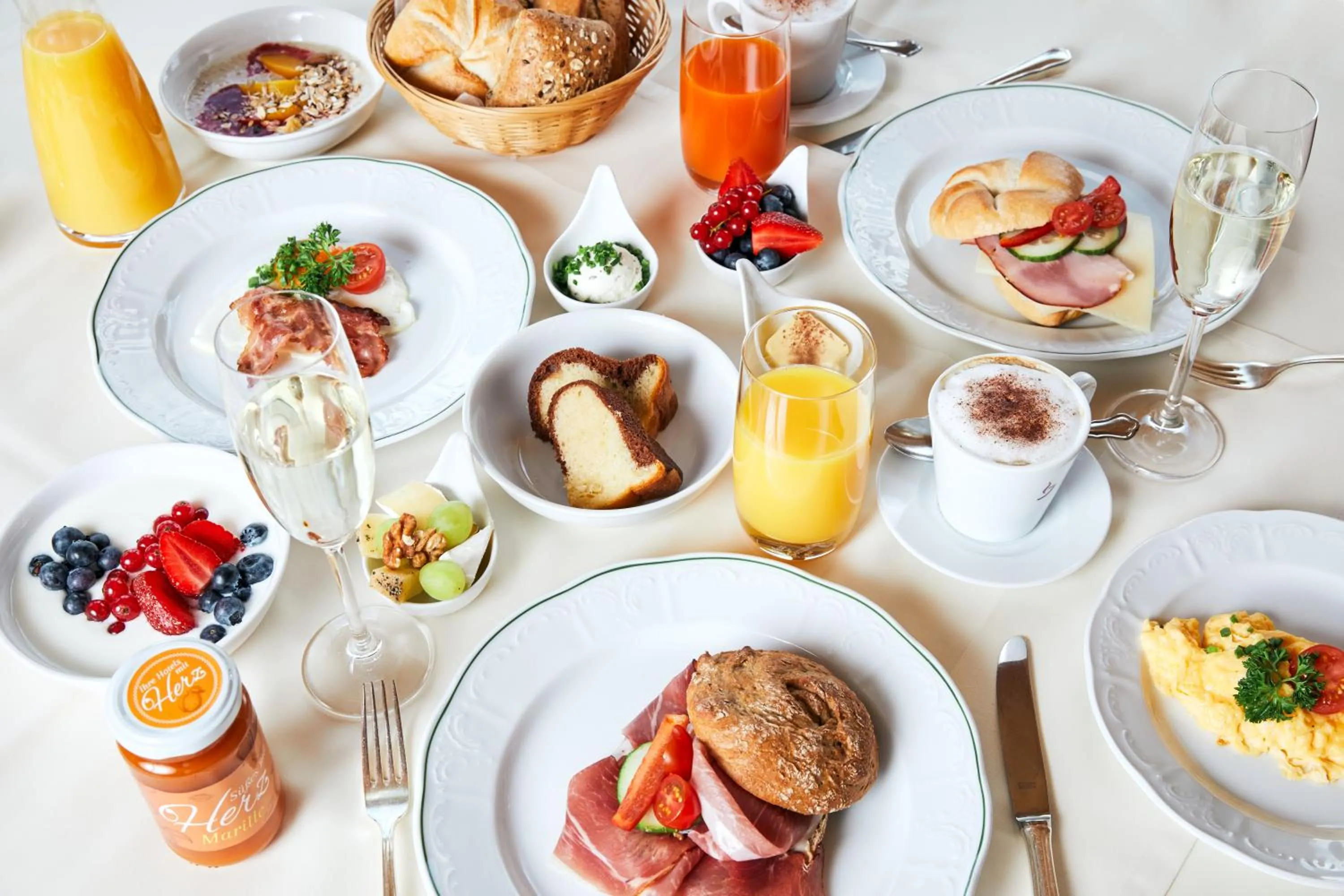 Food close-up in Landhaus Kristall