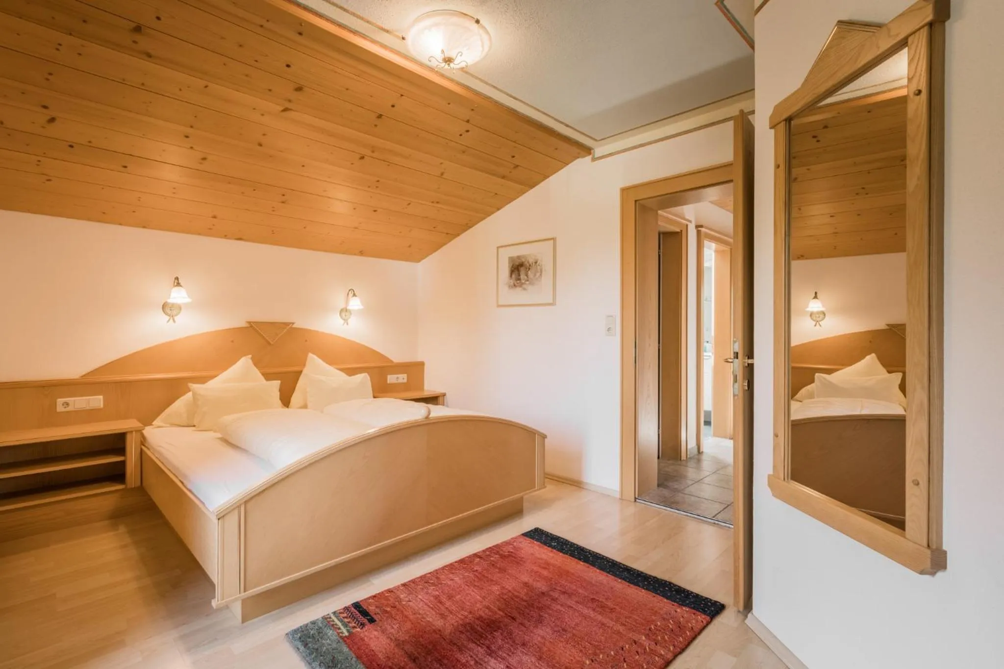 Bed in Landhaus Kristall