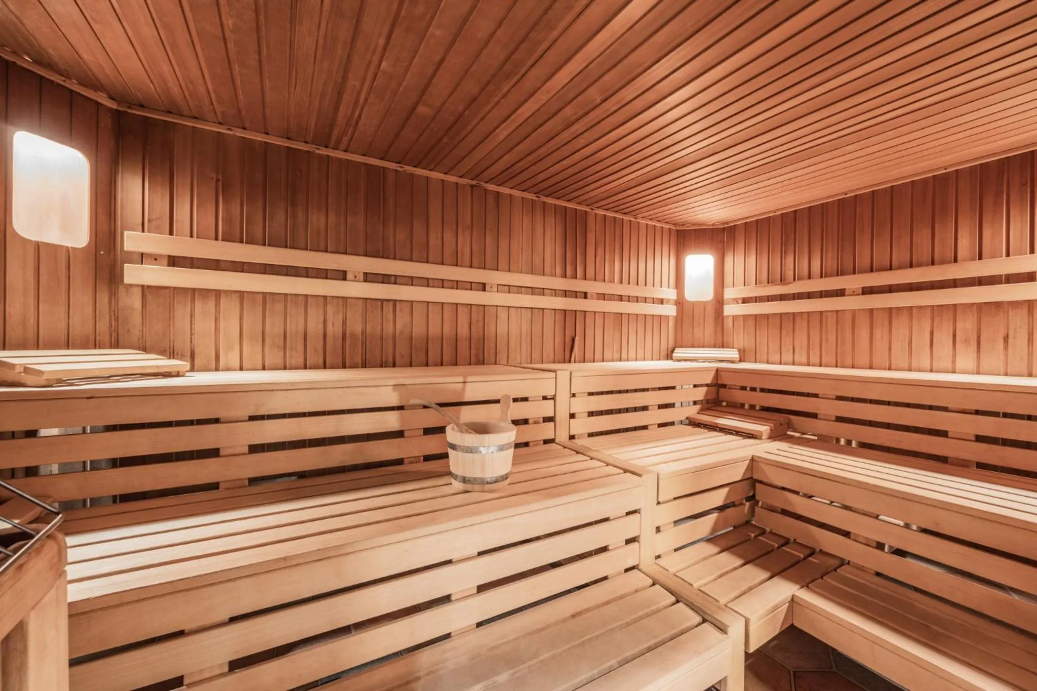 Sauna in Landhaus Kristall