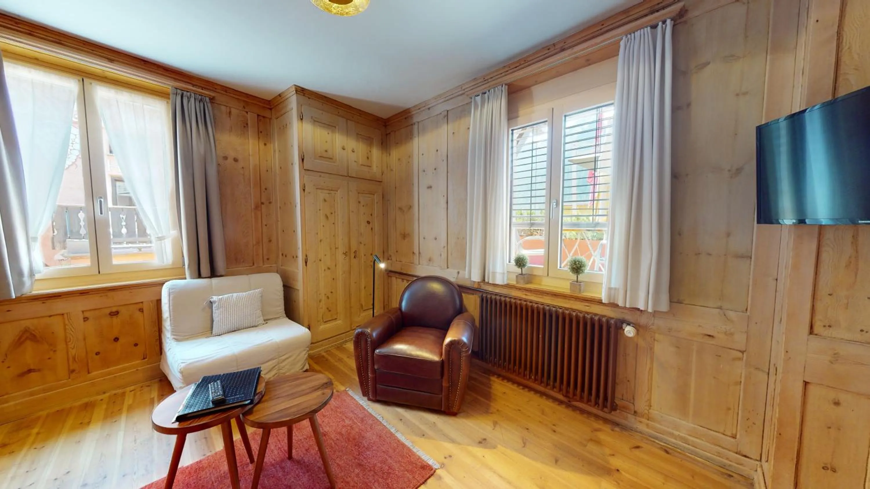 Seating area in Hotel Traube