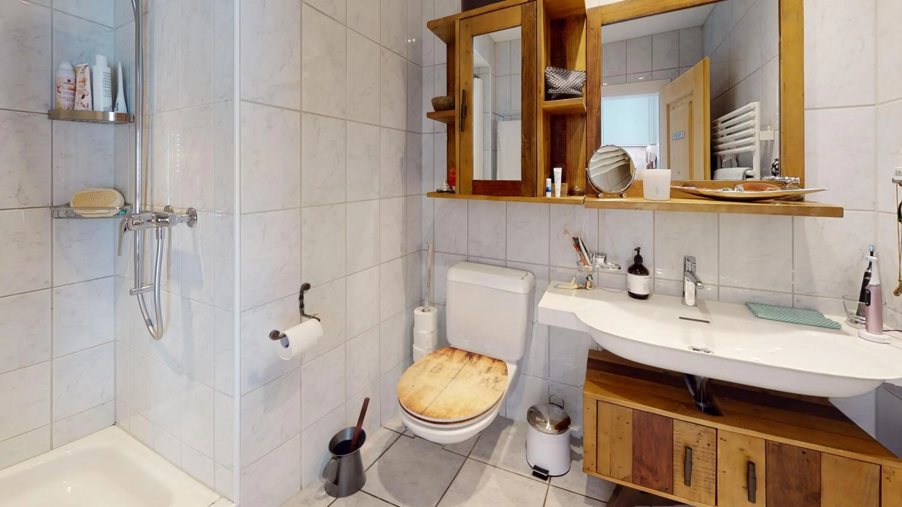 Bathroom in Hotel Traube