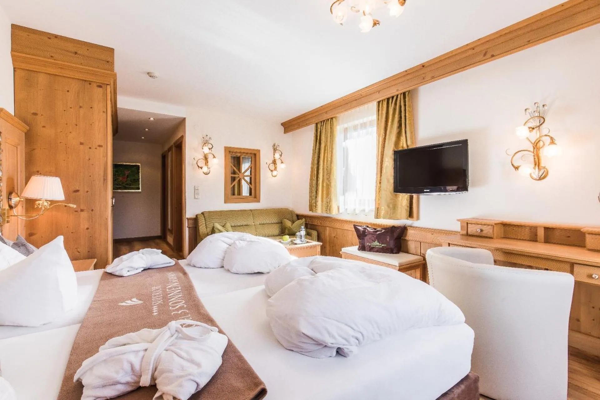 Bed in Hotel DreiSonnen