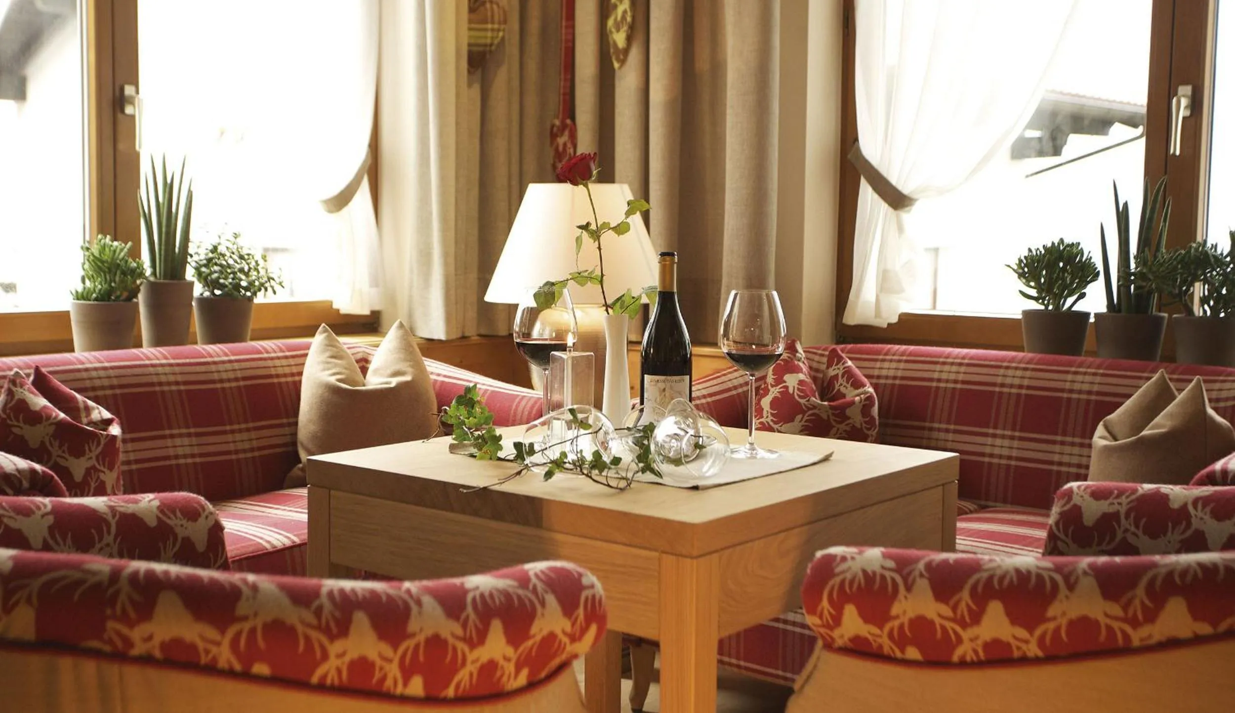 Lobby or reception in Hotel DreiSonnen