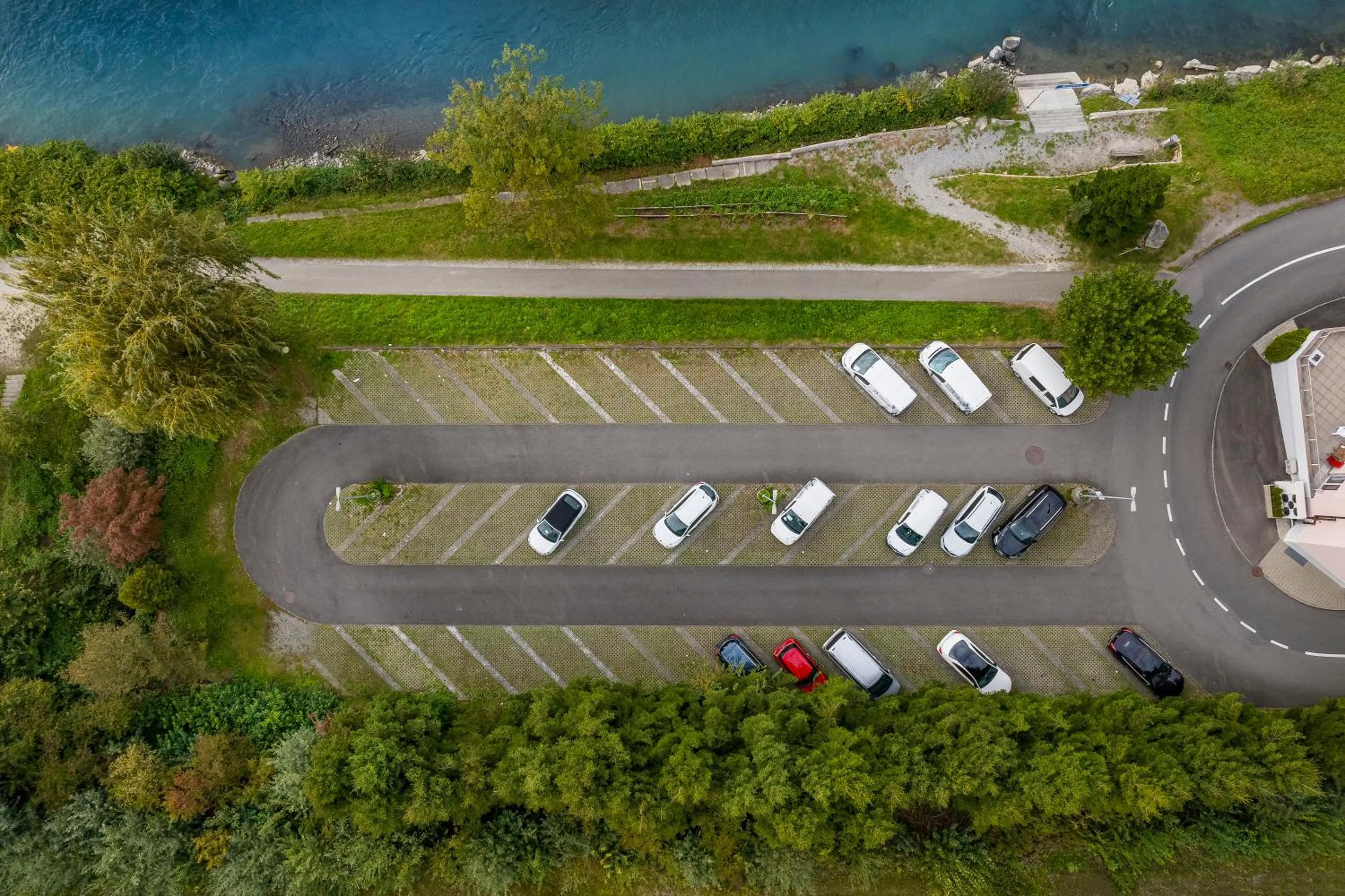 Bird's eye view in Hotel an der Reuss